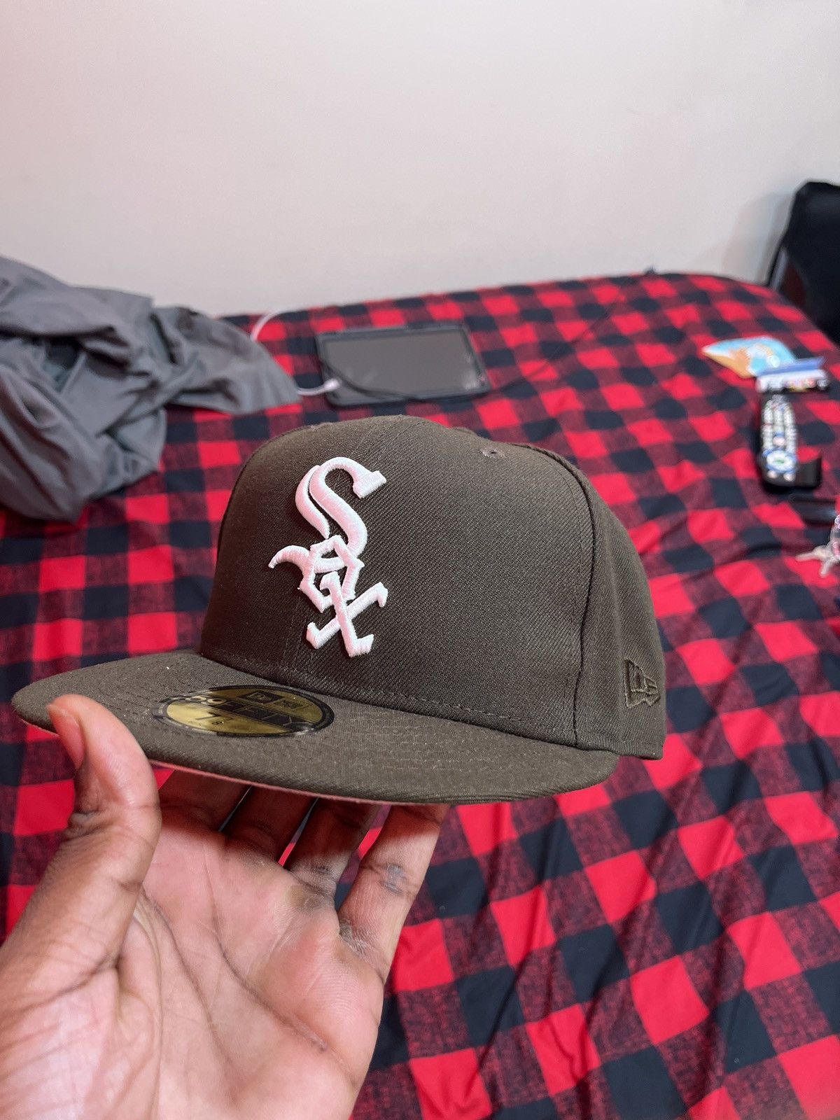 MLB × New Era New Era 59fifty Chicago white sox walnut size 7 7/8 Size 40 - 1 Thumbnail