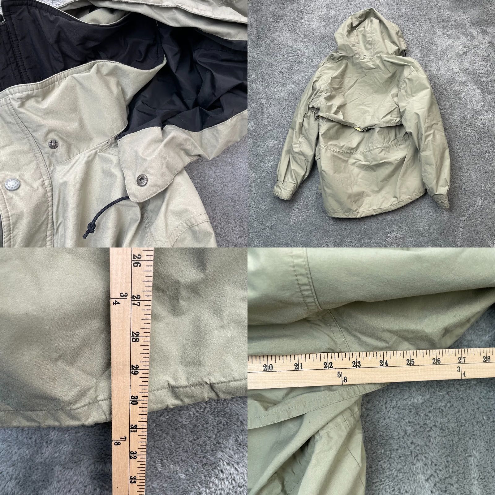 Eddie Bauer VINTAGE Eddie Bauer Jacket Mens L Gray Gore Tex Parka Coat Pockets Hooded Parka Jacket Size US L / EU 52-54 / 3 - 8 Thumbnail