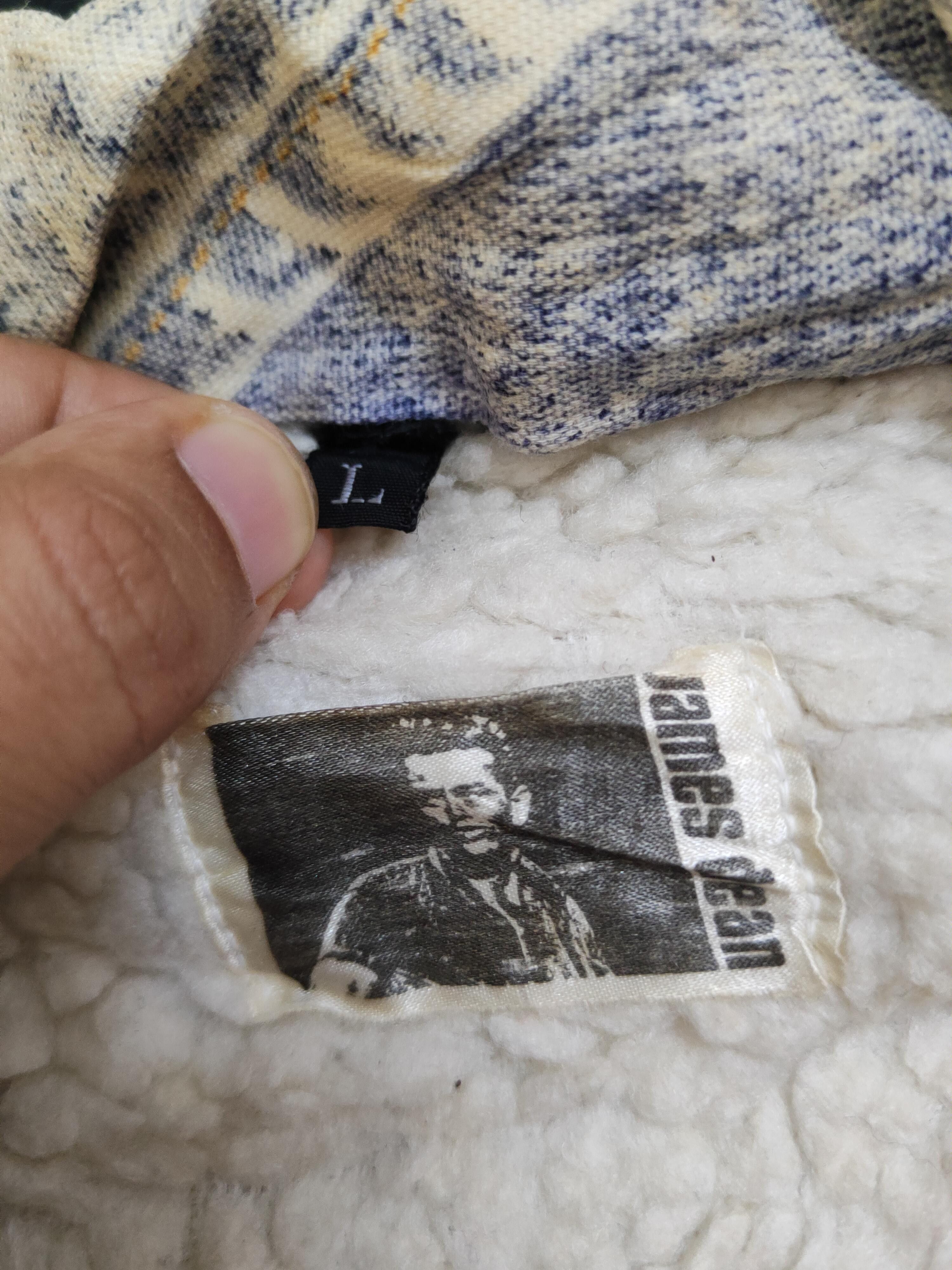 Japanese Brand × Vintage Vintage James Dean ❌ Dear Jimmy Denim Furr Jacket Size US L / EU 52-54 / 3 - 13 Thumbnail
