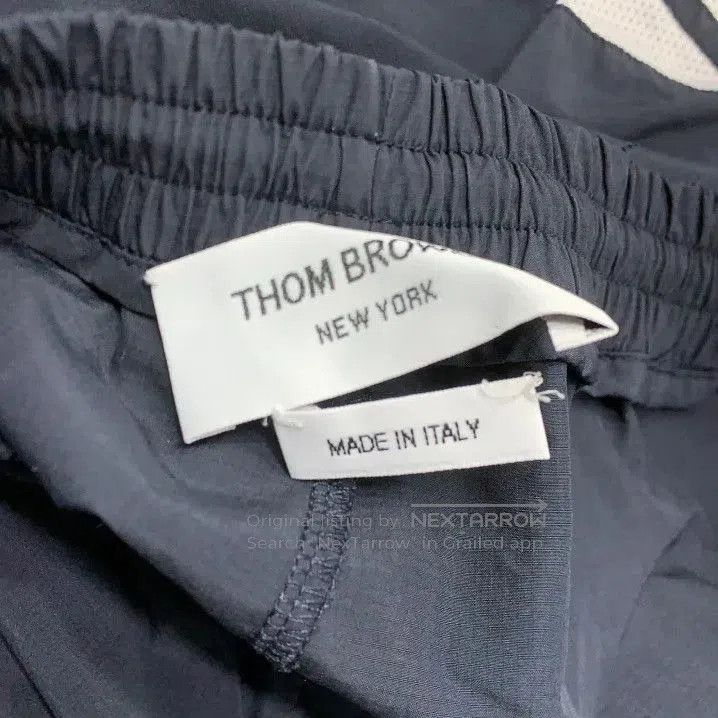 Thom Browne Thom Browne Blue Knit Track Pants for Men. Size US 34 / EU 50 - 4 Thumbnail