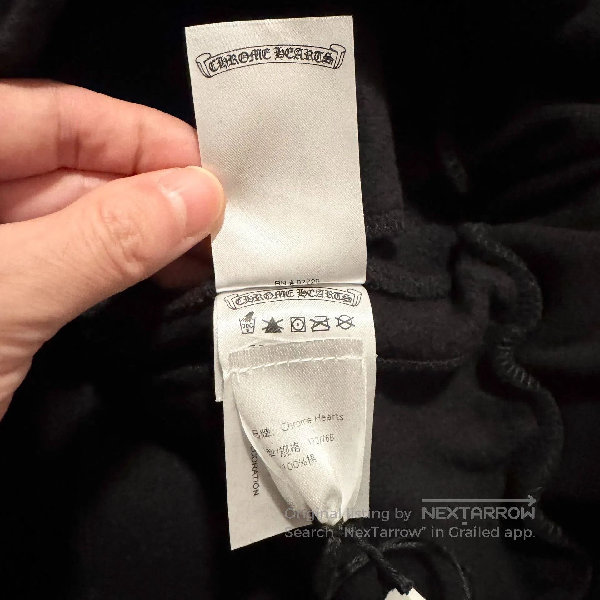 Chrome Hearts chrome hearts black sports pants size s. Size US 30 / EU 46 - 5 Thumbnail
