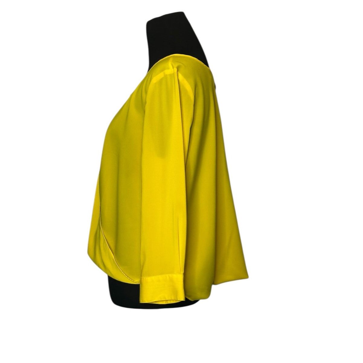 Bebe Bebe yellow vibrant 3/4 sleeves blouse size XS Size XS / US 0-2 / IT 36-38 - 6 Thumbnail