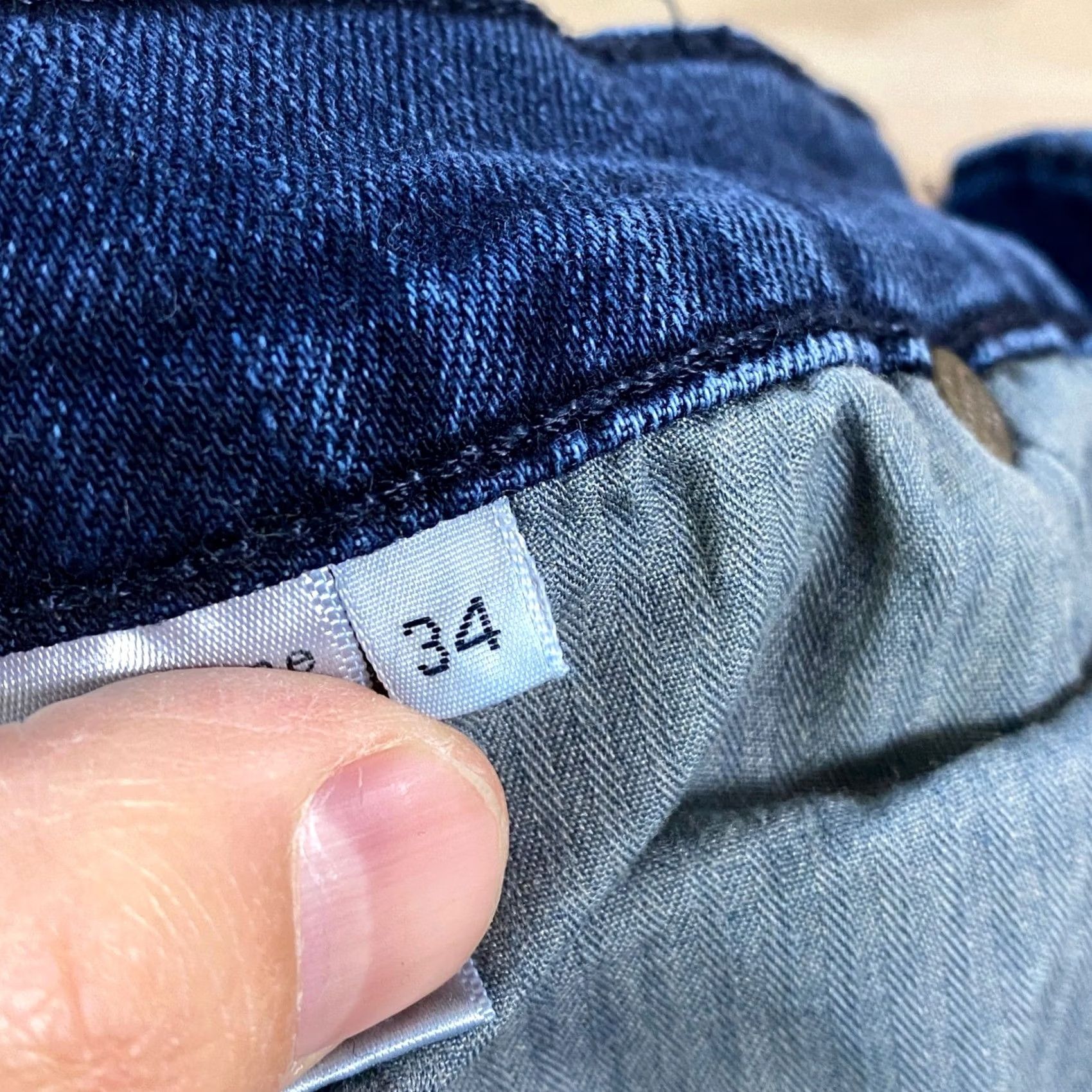 Rag & Bone Rag & Bone Jeans Bayview Dark Blue Extra Slim 34 Mens Cotton Blend Denim 5-Pocket Modern City Streetwear Trousers Skinny Rise Mid Button Fly Size US 34 / EU 50 - 4 Thumbnail