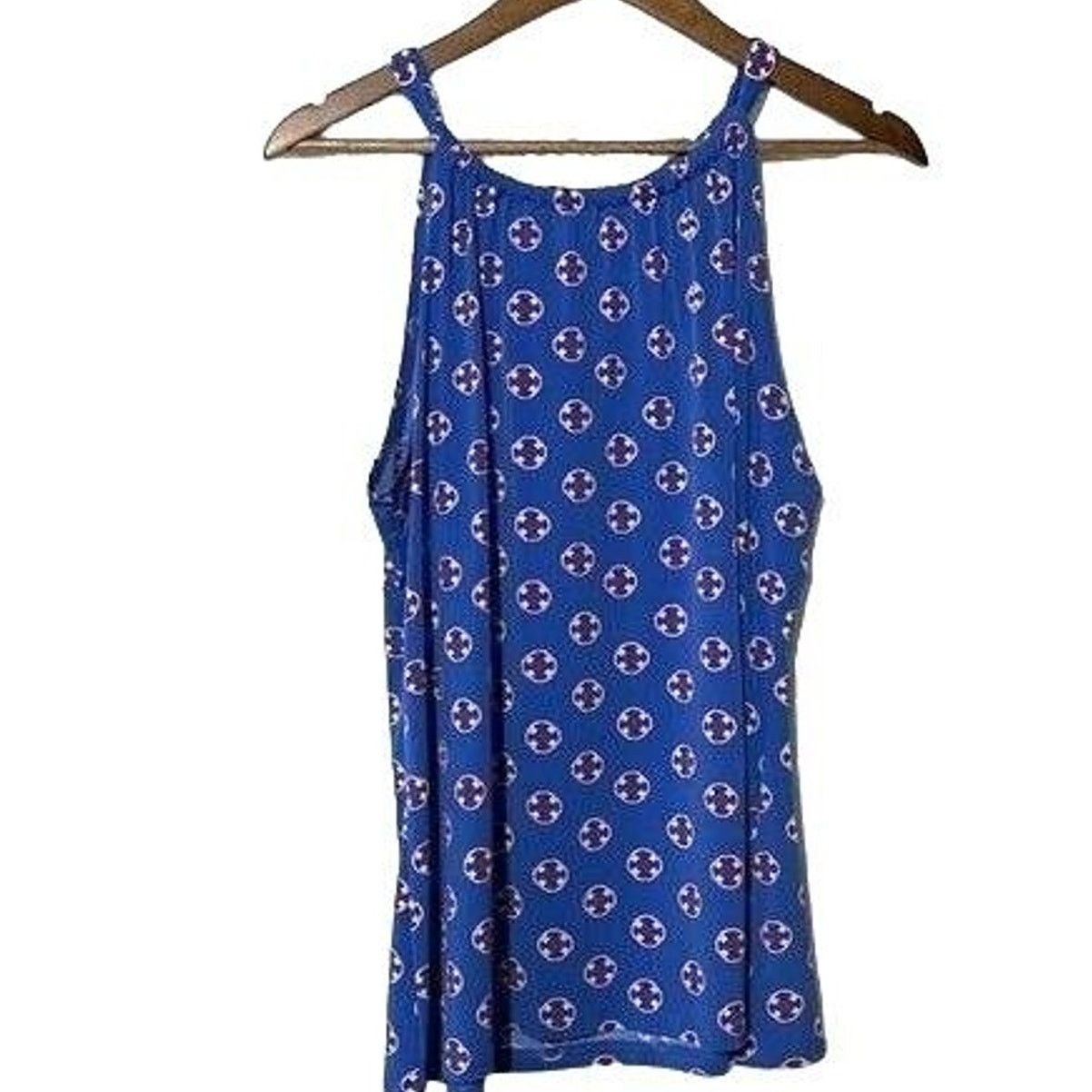 Cynthia Rowley Cynthia Rowley Womens Nautical Sleeveless Halter Size Large Size L / US 10 / IT 46 - 1 Thumbnail
