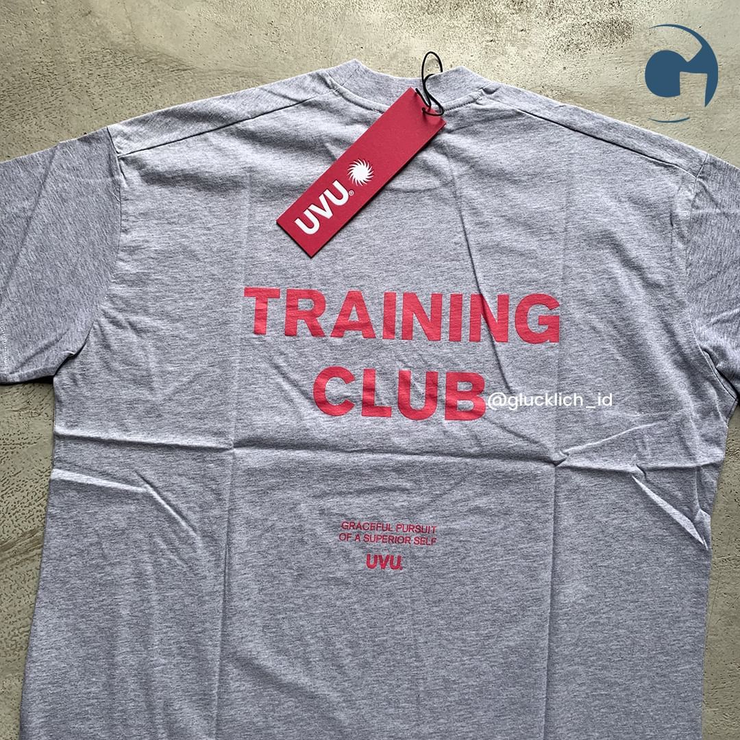 UVU, Training Club Tee in Grey/Pink