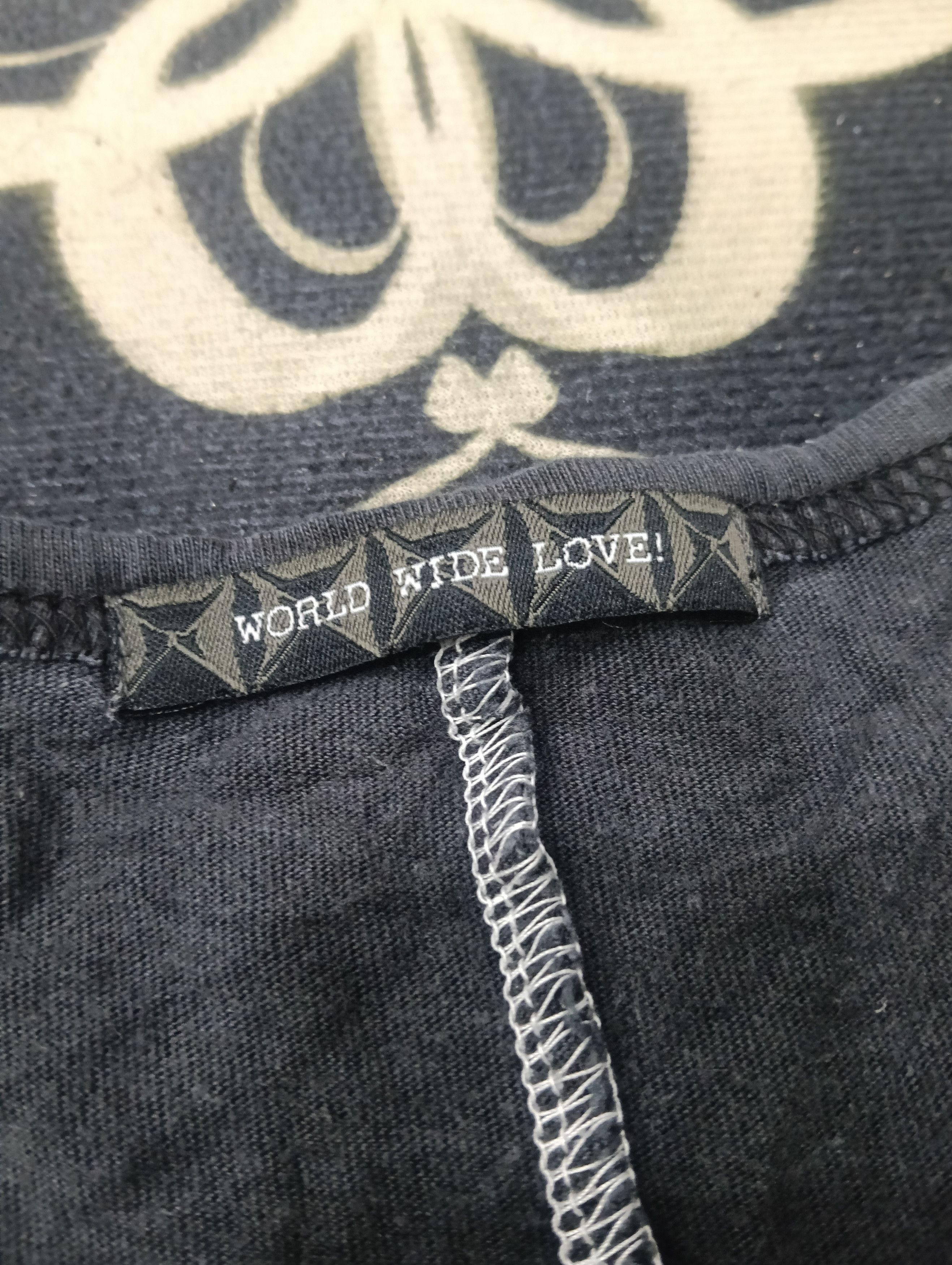 If Six Was Nine Vintage World Wide Love Japanese Harajuku Brand Size US L / EU 52-54 / 3 - 6 Thumbnail