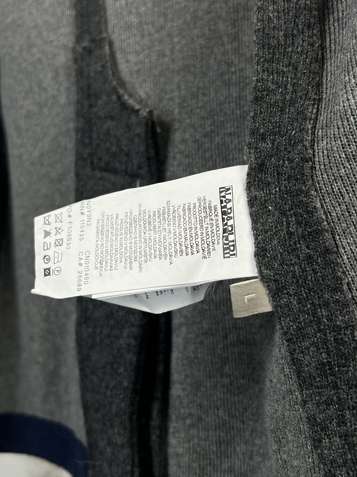 Napapijri Napapijri Wool Knit Blazer Jacket Size L Size US L / EU 52-54 / 3 - 10 Thumbnail
