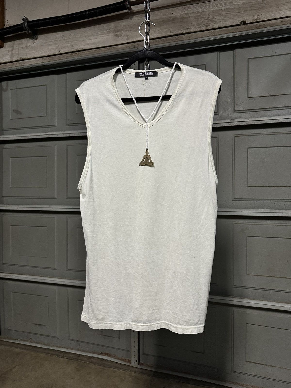 Raf Simons Raf Simons SS04 “MTCBU” Tank Top Size US XL / EU 56 / 4 - 1 Thumbnail