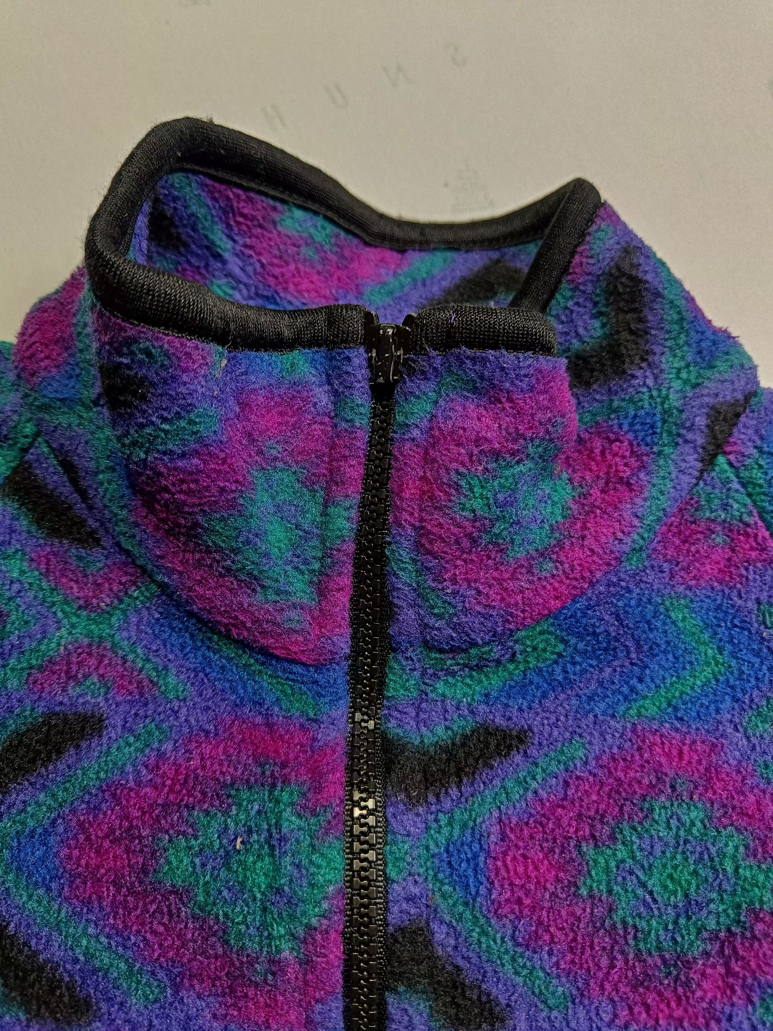 Rei Vtg 90s Rei Polartec Geometric Aztec Print Size US XXS / EU 40 - 7 Thumbnail