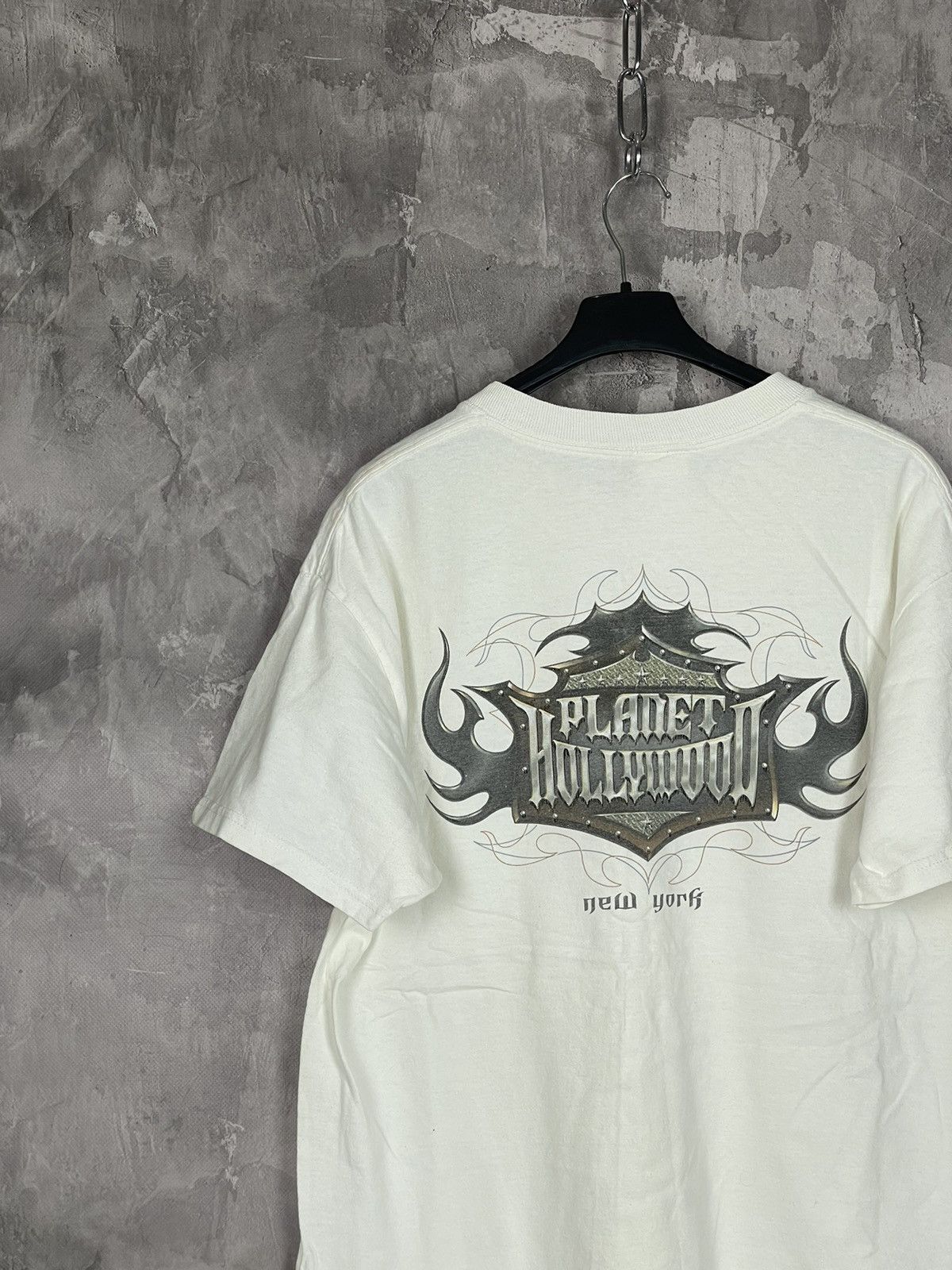 Planet Hollywood × Vintage Planet Hollywood Big Logo T-Shirt XL VTG 90s Streetwear Size US L / EU 52-54 / 3 - 8 Thumbnail