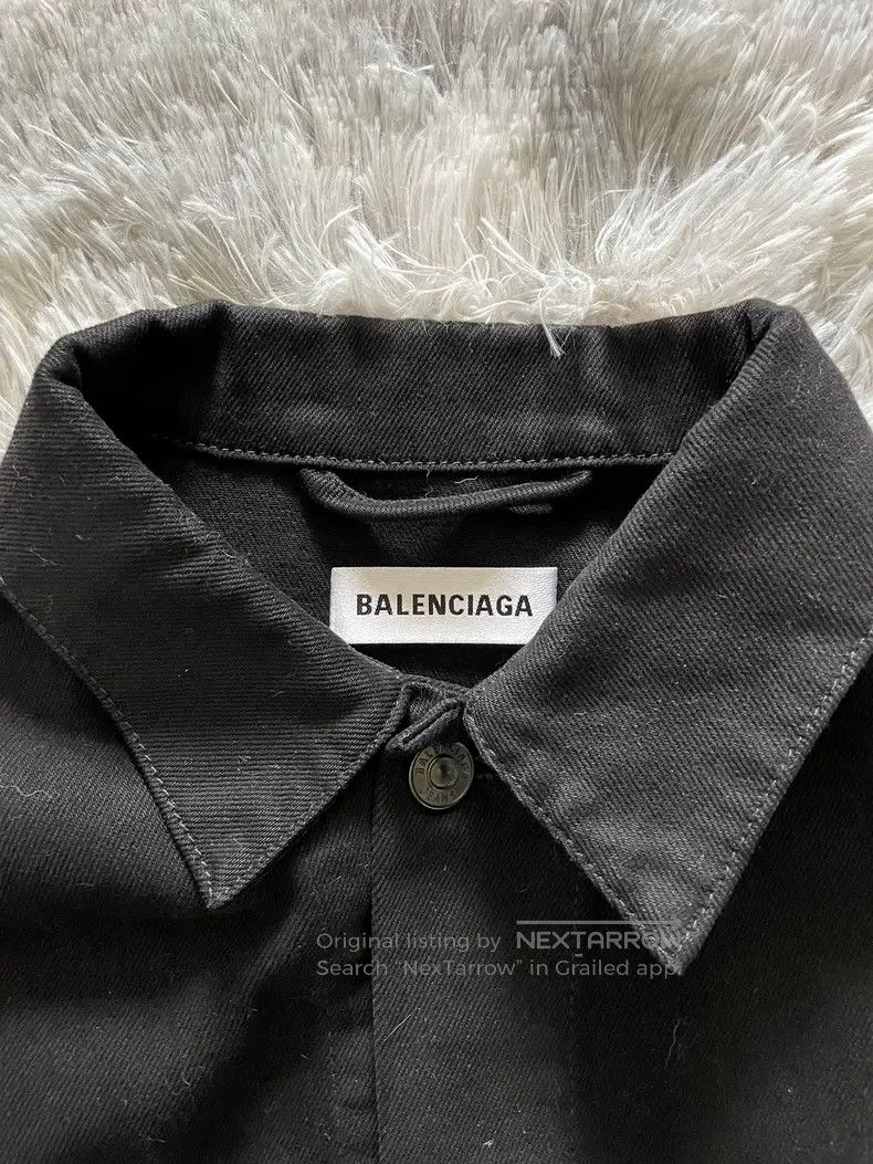 Balenciaga Balenciaga Denim Jacket Jacket Size XS / US 0-2 / IT 36-38 - 4 Thumbnail