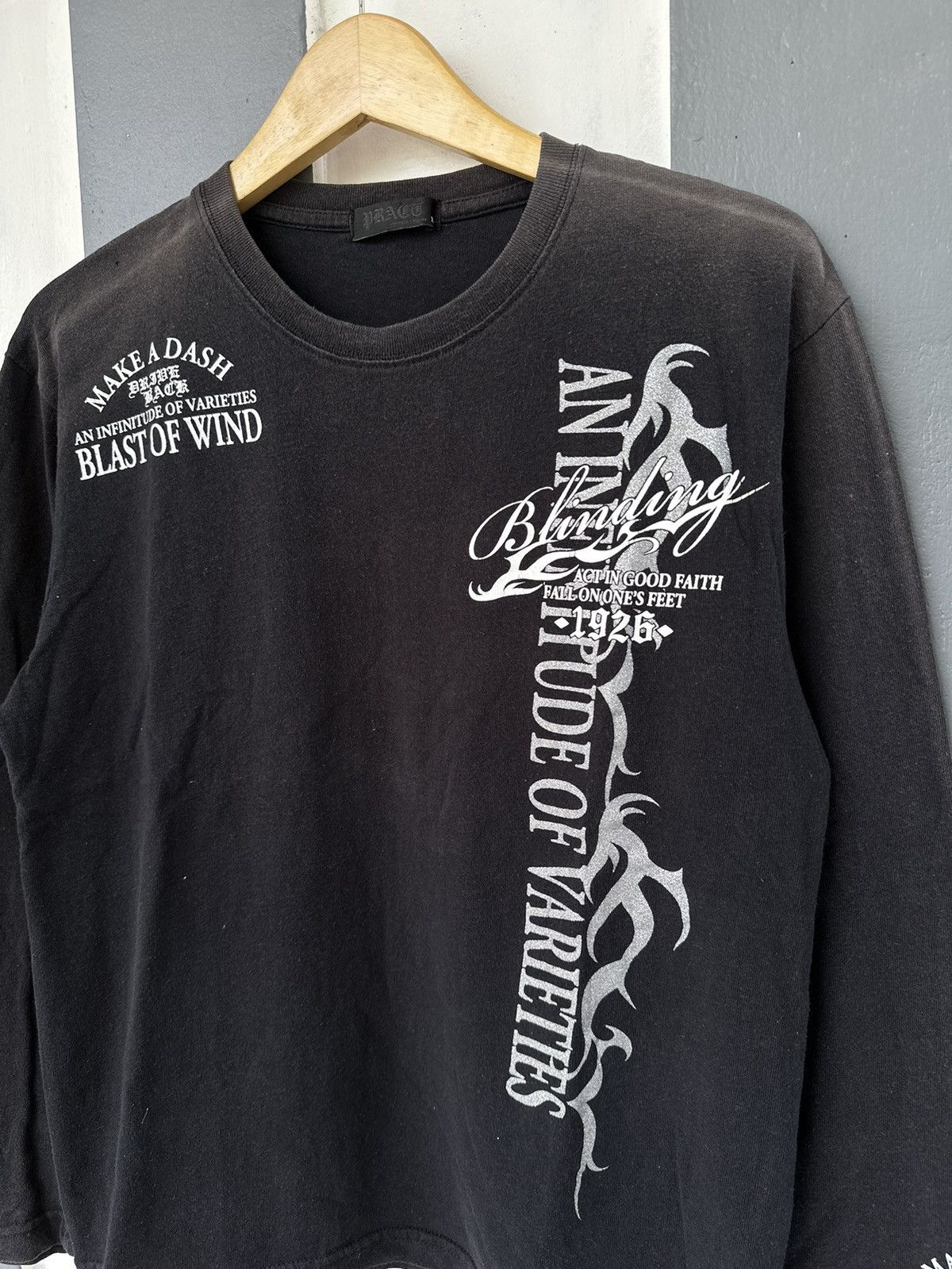 Le Grande Bleu (L.G.B.) JAPANESE FADED DRAGO LONG SLEEVE SICK LGB IFSIX STYLE Size US M / EU 48-50 / 2 - 3 Thumbnail