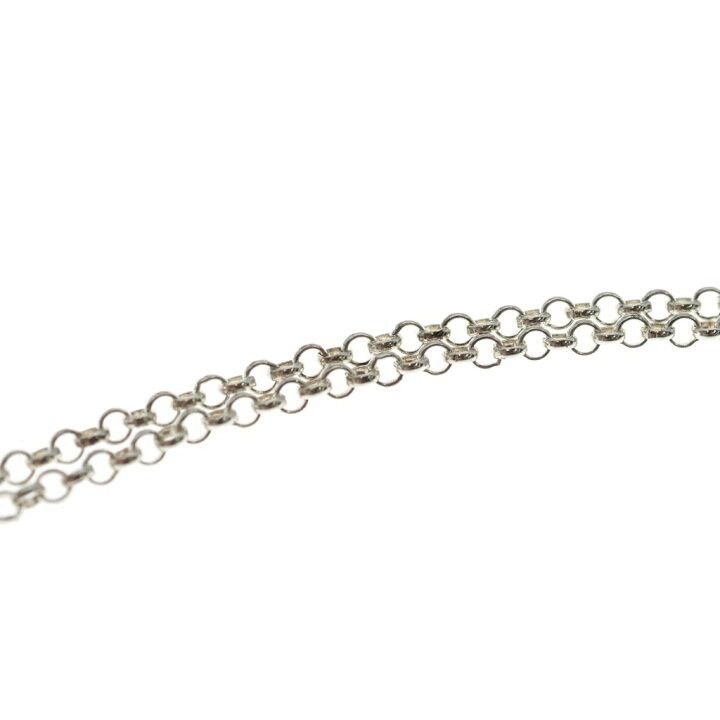Chrome Hearts Chrome Hearts 20 inch R20 Silver Chain Necklace Size ONE SIZE - 4 Thumbnail