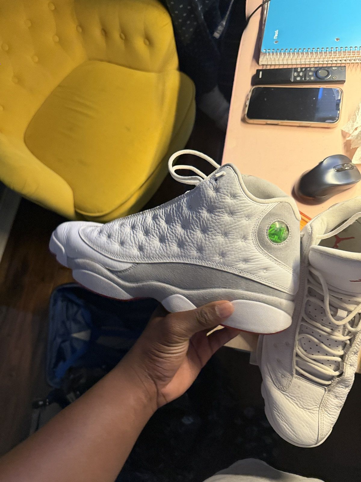 Jordan Brand Jordan 13 white wolf Size US 13 / EU 46 - 8 Thumbnail