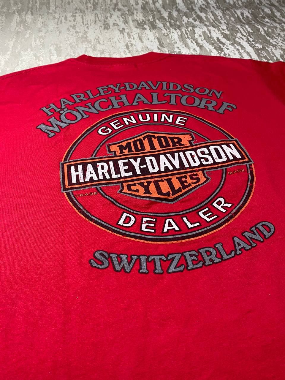 Hanes × Harley Davidson × Vintage 2016 Switzerland Hillbilly Harley Davidson Motorcycles Size US M / EU 48-50 / 2 - 9 Thumbnail
