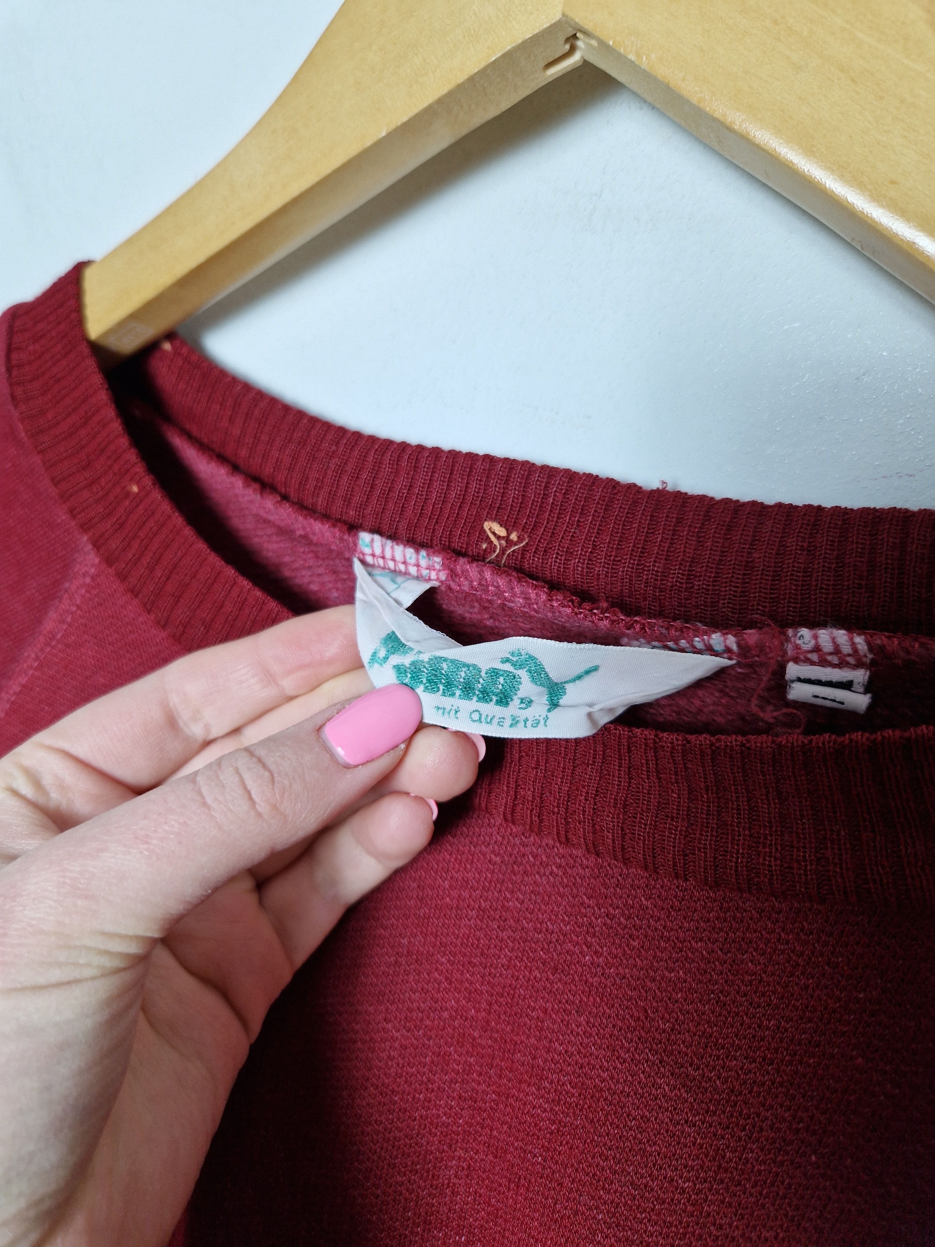 Puma × Vintage Puma vintage 80s sweater Size US XL / EU 56 / 4 - 6 Thumbnail