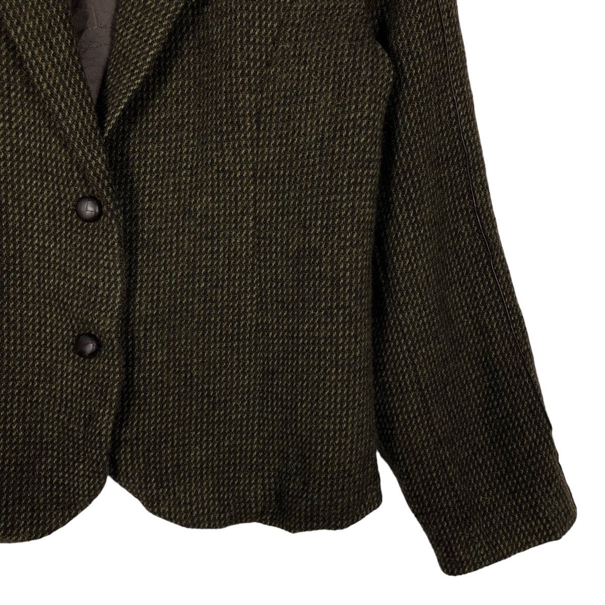 Issey Miyake 🔥Herringbone Wool Work Jacket Modemoiselle Non Non Japan Size M / US 6-8 / IT 42-44 - 4 Thumbnail