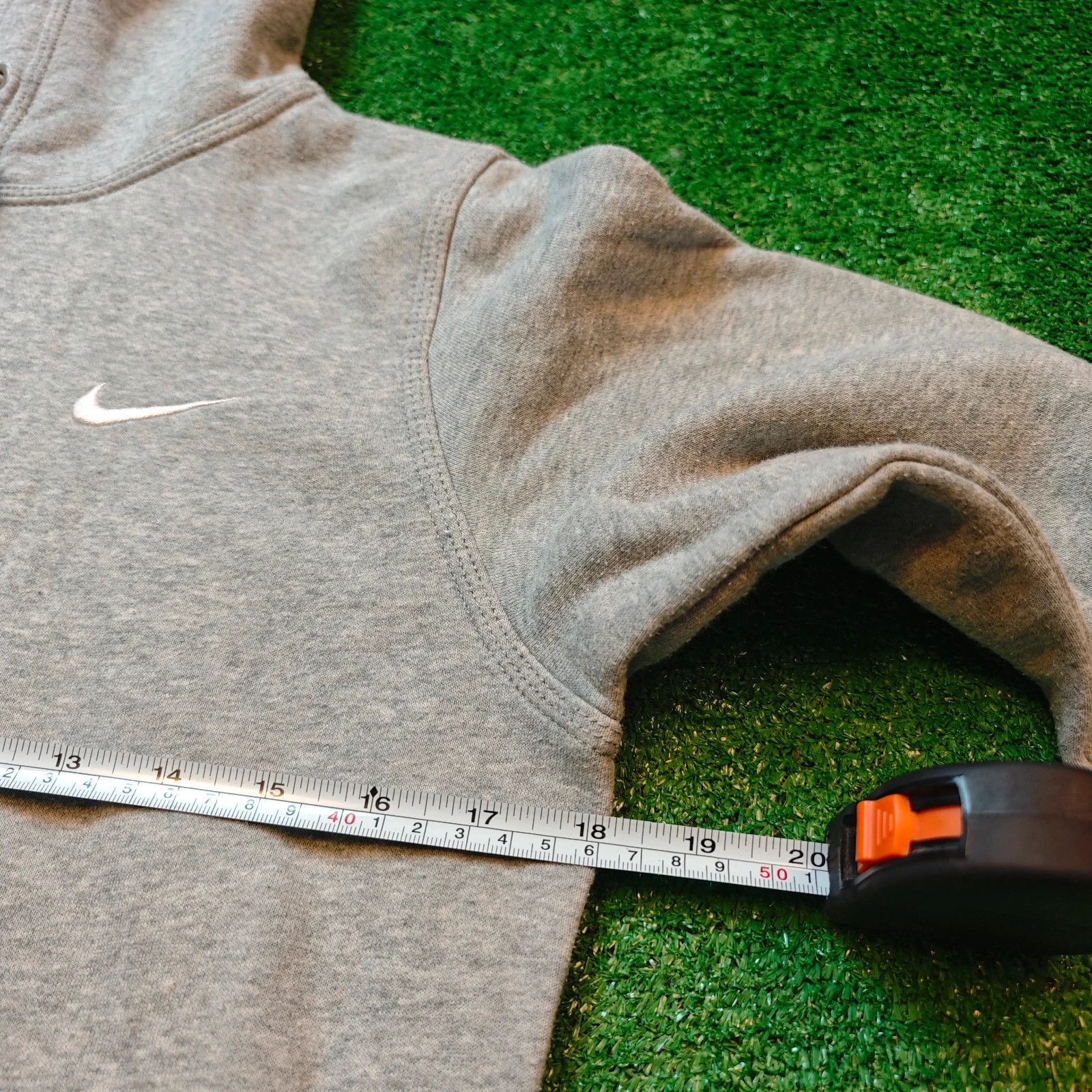 Nike Nike Hoodie Mens Extra Small Gray Pullover swoosh casual Size US XS / EU 42 / 0 - 11 Thumbnail