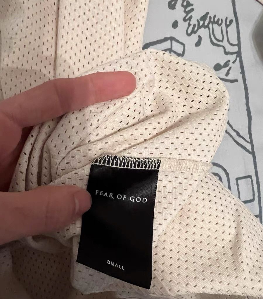 Fear of God motocycle jersery beige logo 5th fifth Size US S / EU 44-46 / 1 - 3 Thumbnail