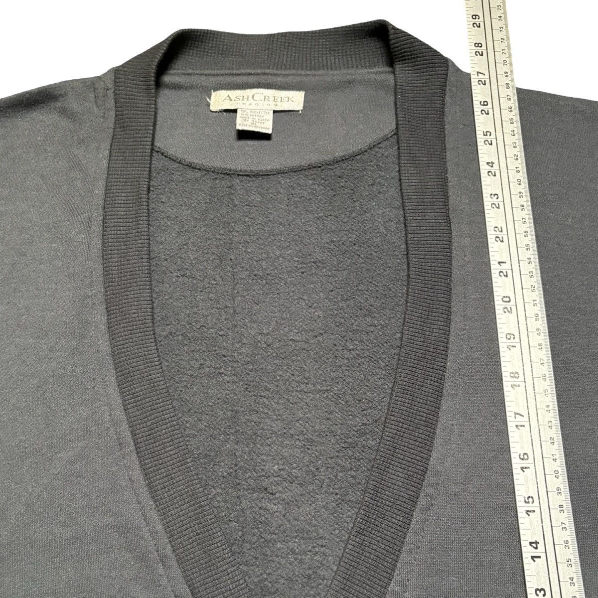 Other Vintage Ash Creek Knit Grandpa Cardigan Faded Black Kurt XL Size US XL / EU 56 / 4 - 5 Thumbnail