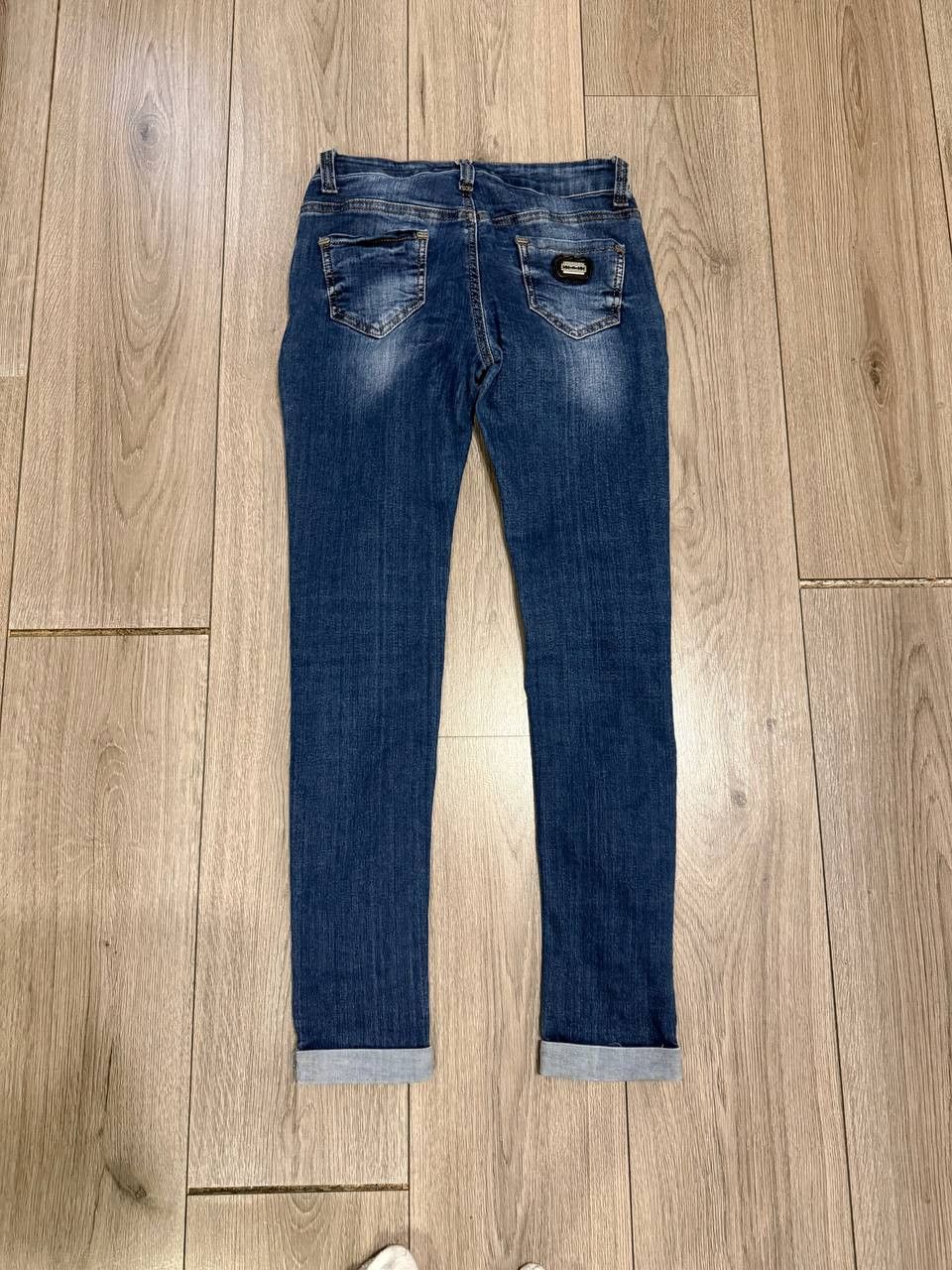 Philipp Plein philipp plein jeans women size 25 avant-garde blue Size 25" / US 0 / IT 36 - 8 Thumbnail