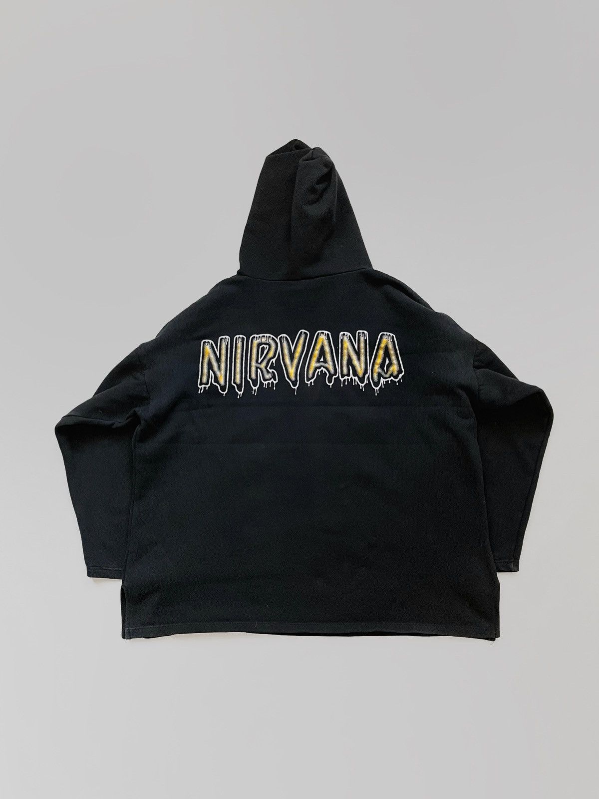Nirvana × Vintage Vintage Kurt Cobain Nirvana hoodie 90s Size US XS / EU 42 / 0 - 3 Thumbnail
