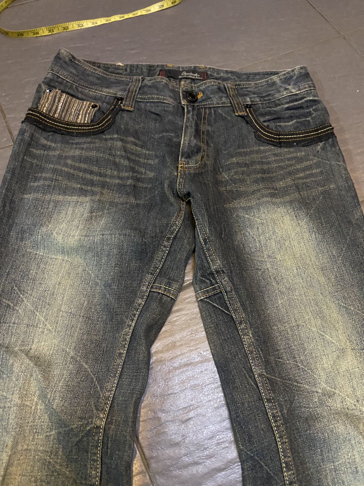 Japanese Brand Japan 🇯🇵 hand crafted jeans Size US 32 / EU 48 - 4 Thumbnail