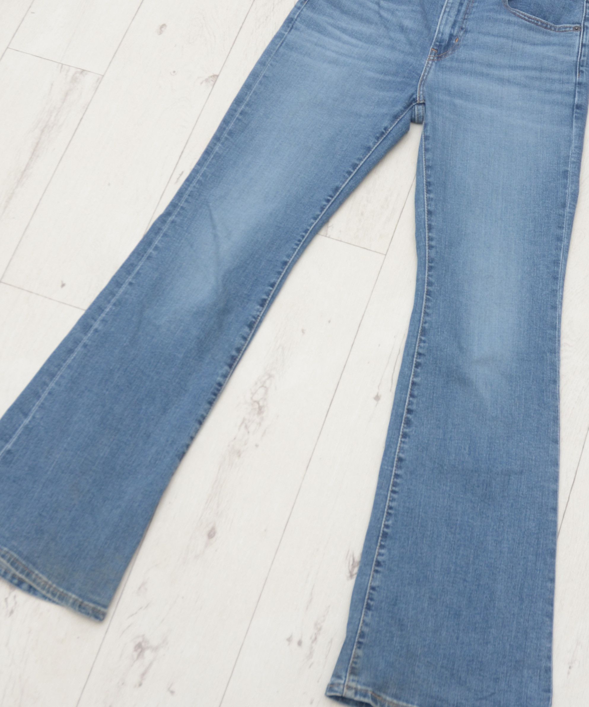 Levi's Vintage Levi's 726 Flare W29 L32 Jeans Pants Boot Cut Y2K Size 29" - 3 Thumbnail
