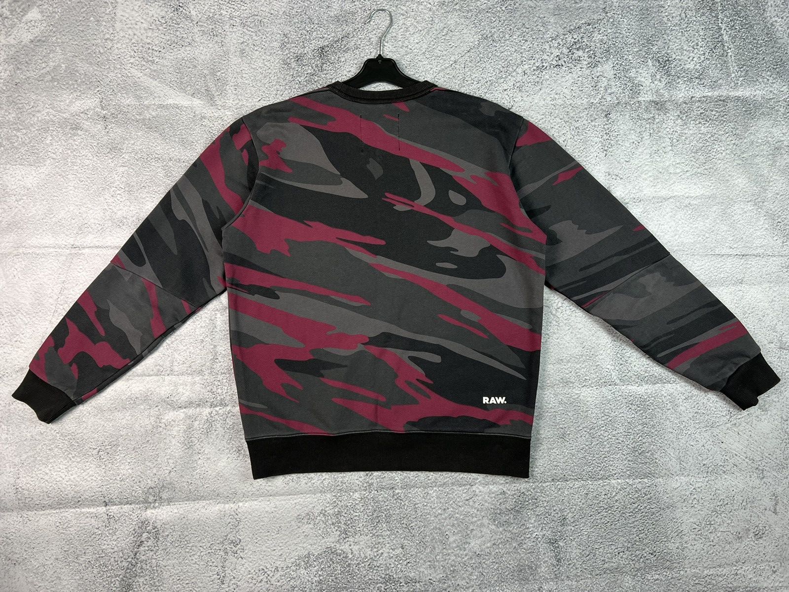 Designer × G-Star G star Raw camouflage sweatshirt big logo Size US M / EU 48-50 / 2 - 6 Thumbnail