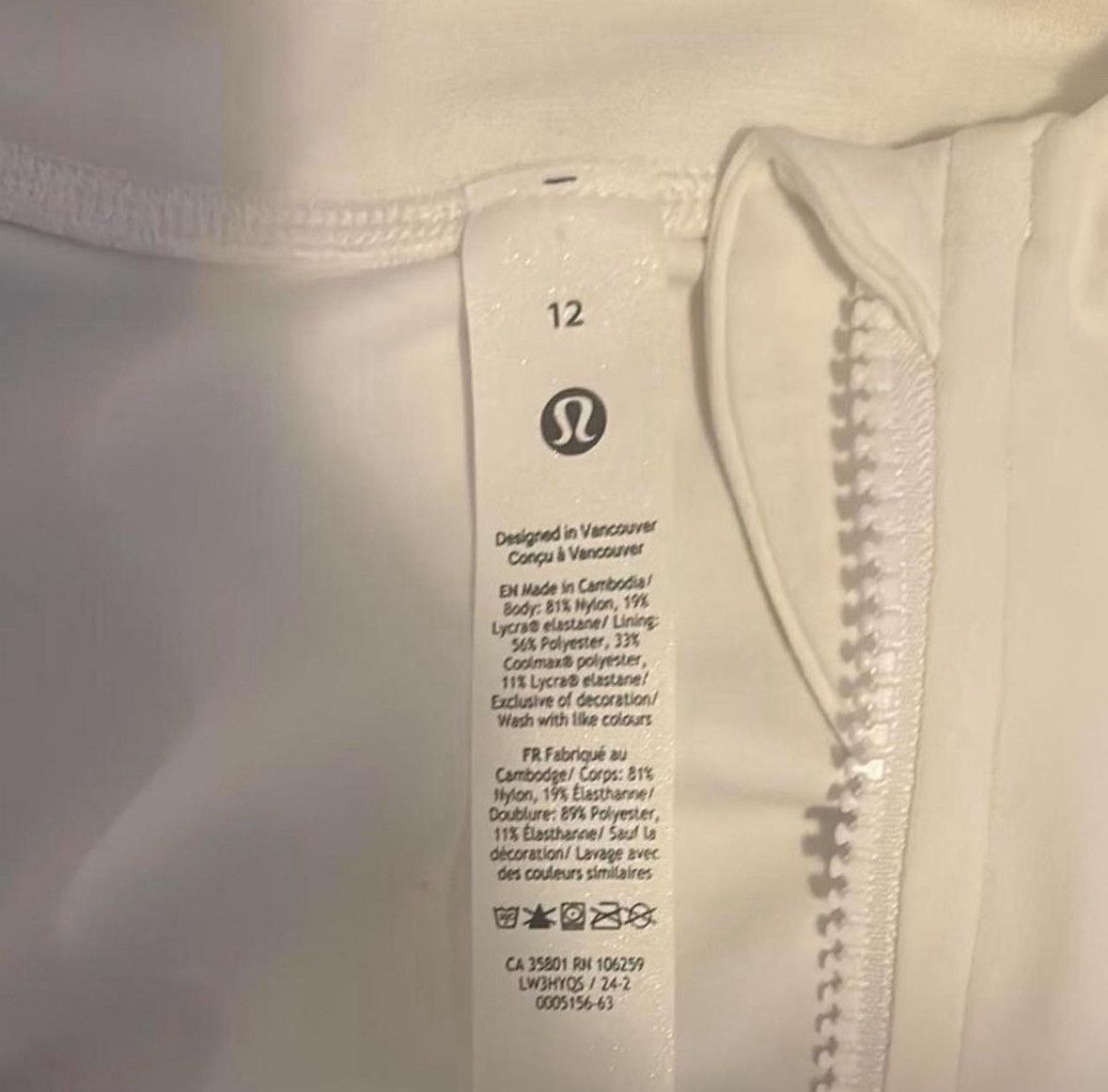 Lululemon lululemon define white jacket Size XL / US 12-14 / IT 48-50 - 2 Thumbnail