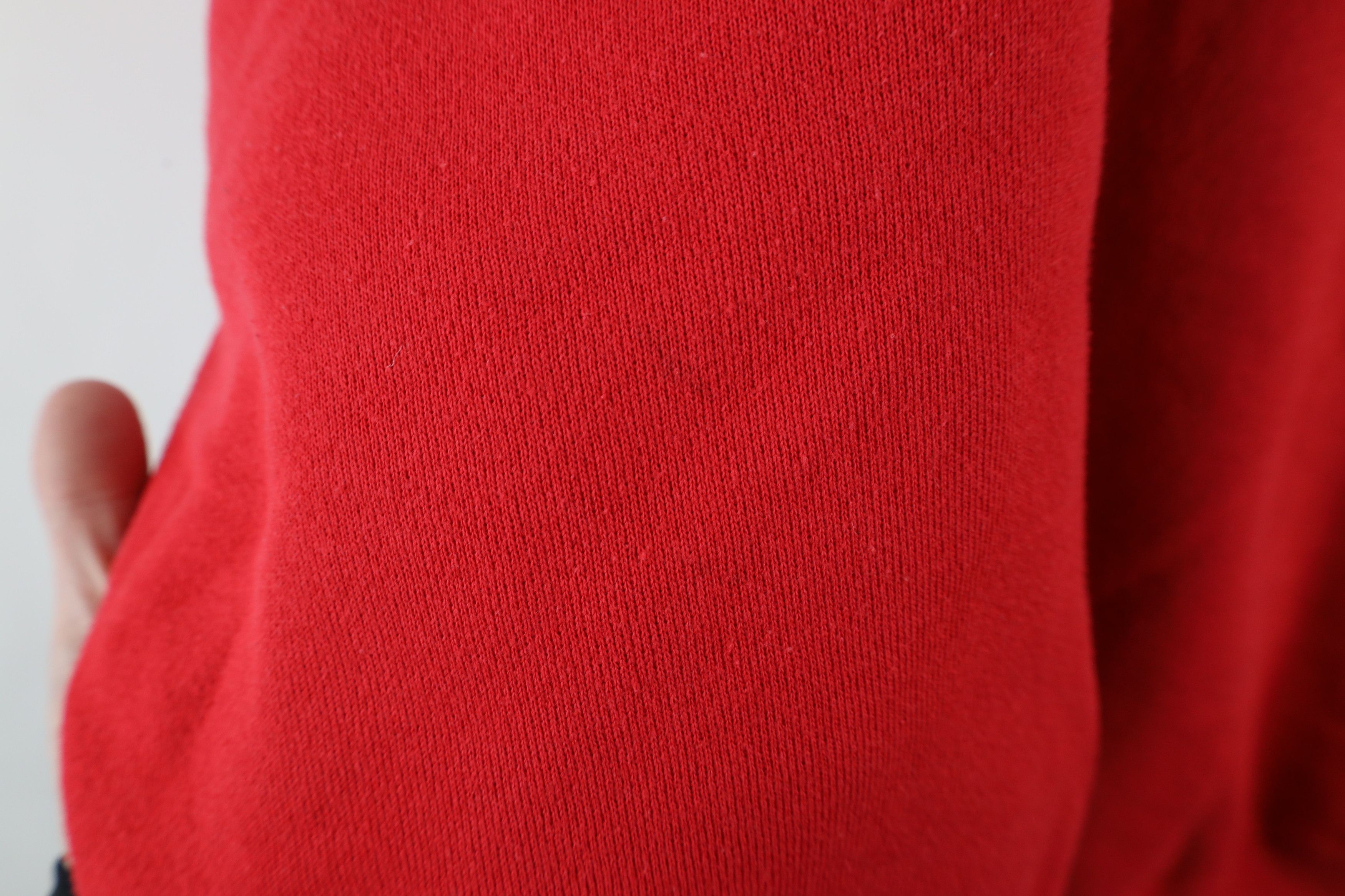 Vintage Vintage 90s Ohio State University Crewneck Sweatshirt Red Size US XL / EU 56 / 4 - 6 Thumbnail