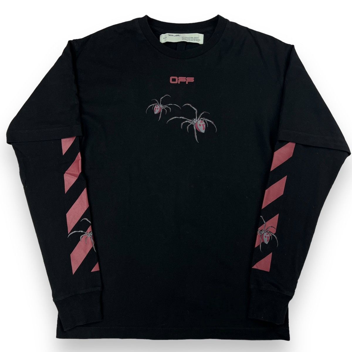 Off-White Off-White Arachno Arrows Layered Long Sleeve T Shirt Size US M / EU 48-50 / 2 - 2 Thumbnail