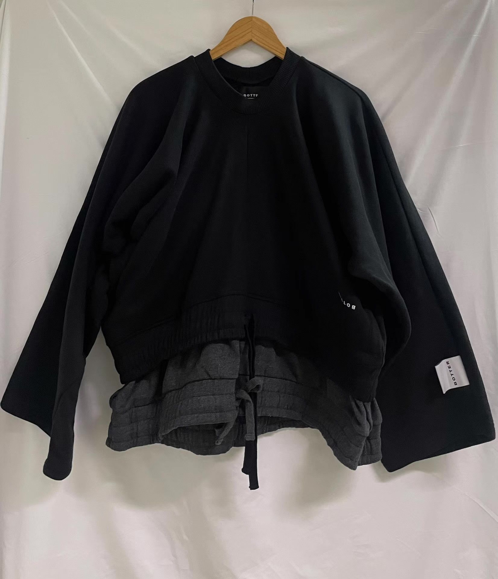BOTTER Botter Double-waist Spliced Sweatshirt Ｑ21 Size US M / EU 48-50 / 2 - 1 Thumbnail