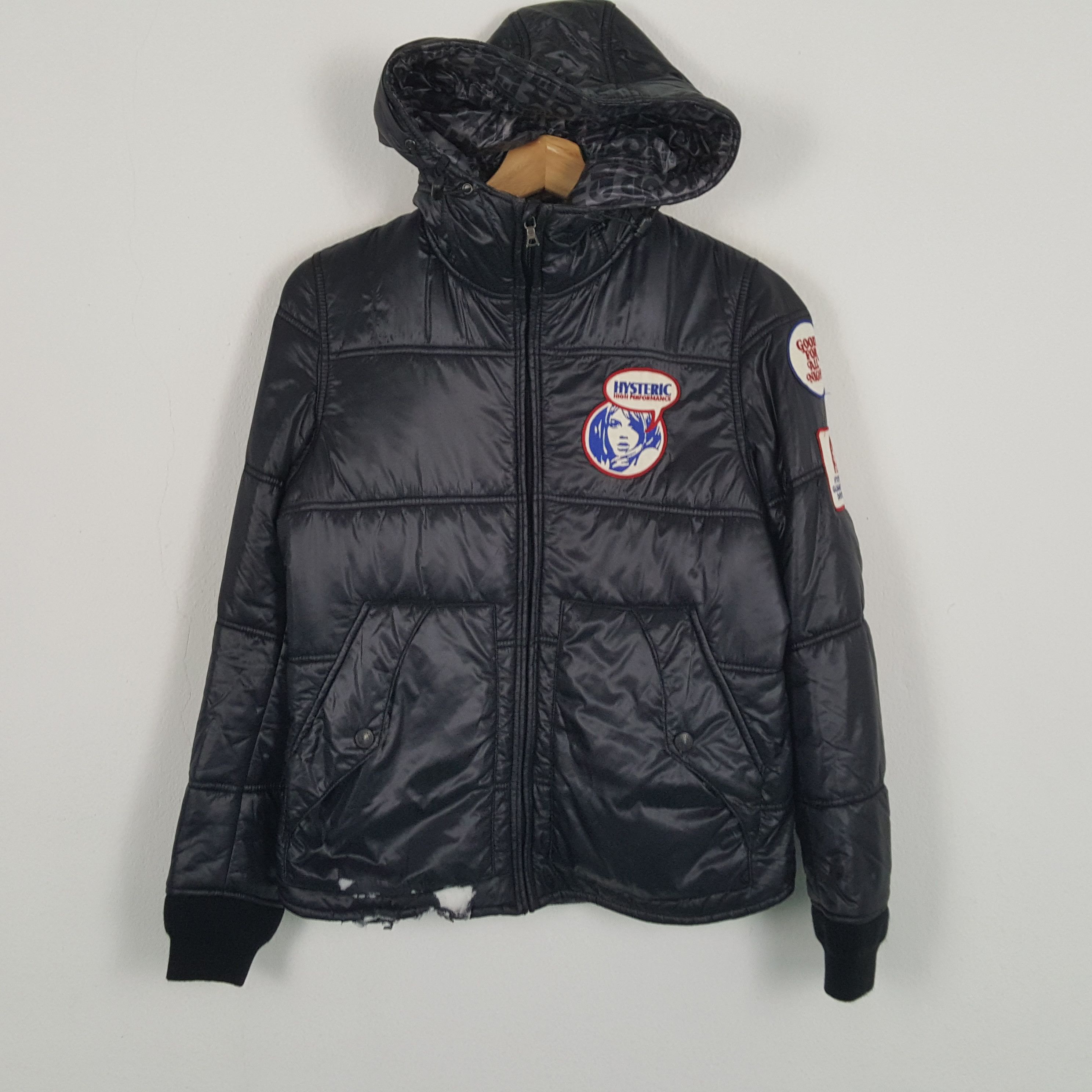 Vintage HYSTERIC GLAMOUR Japanese Brand Puffer Jacket