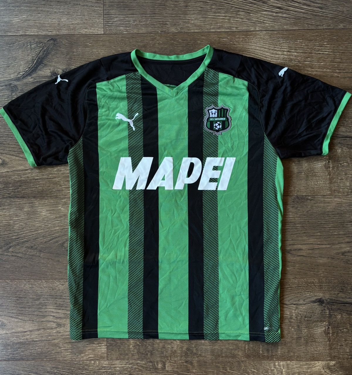 Puma U.S. Sassuolo Calcio #7 Boga - Puma 2021-2022 Official Home Size US L / EU 52-54 / 3 - 1 Thumbnail