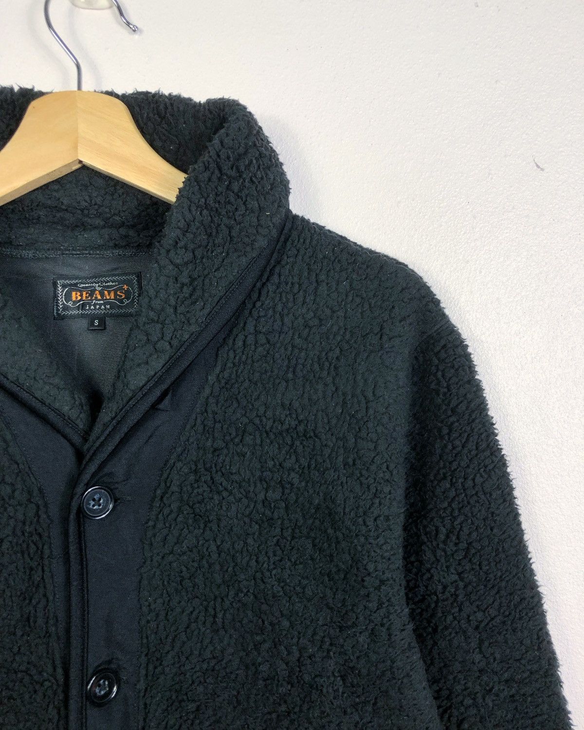 Beams Plus Rare Beams Japan Button Fleece Jacket Size US S / EU 44-46 / 1 - 3 Thumbnail