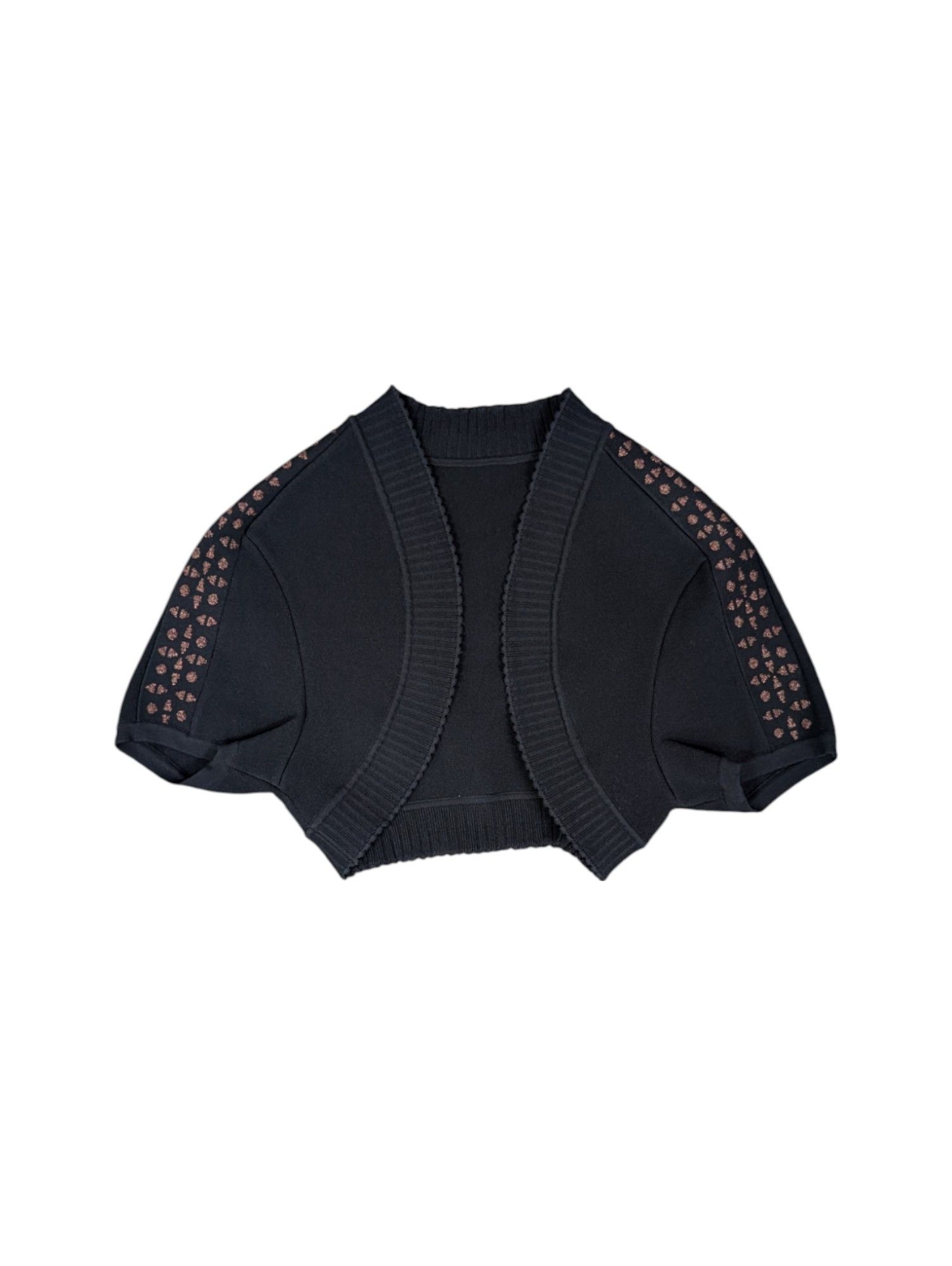 Alaia Alaia Black And Bronze Cropped Open Top Size M / US 6-8 / IT 42-44 - 1 Thumbnail