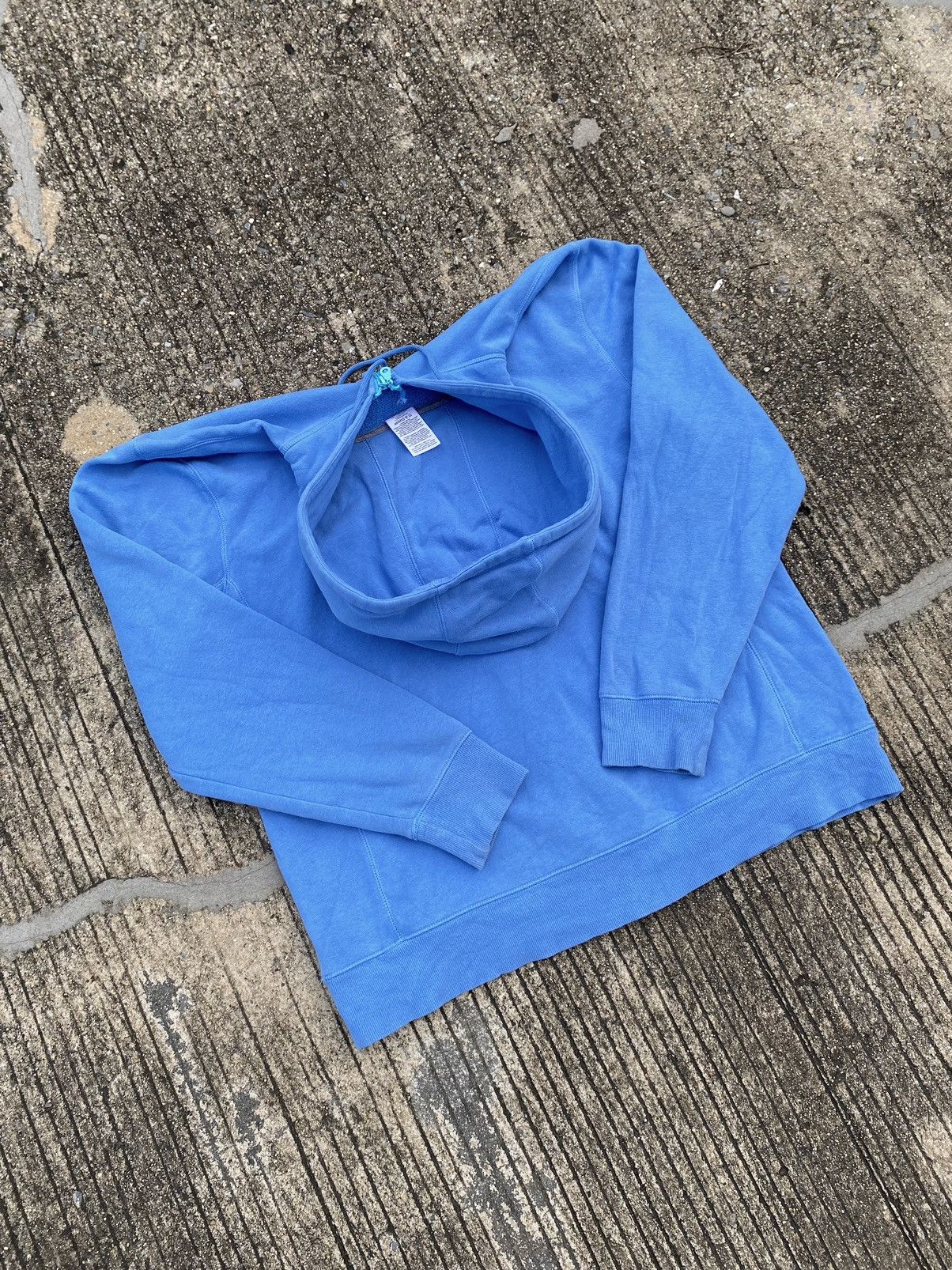 VTG Russell Athletic Hoodie Baby Blue