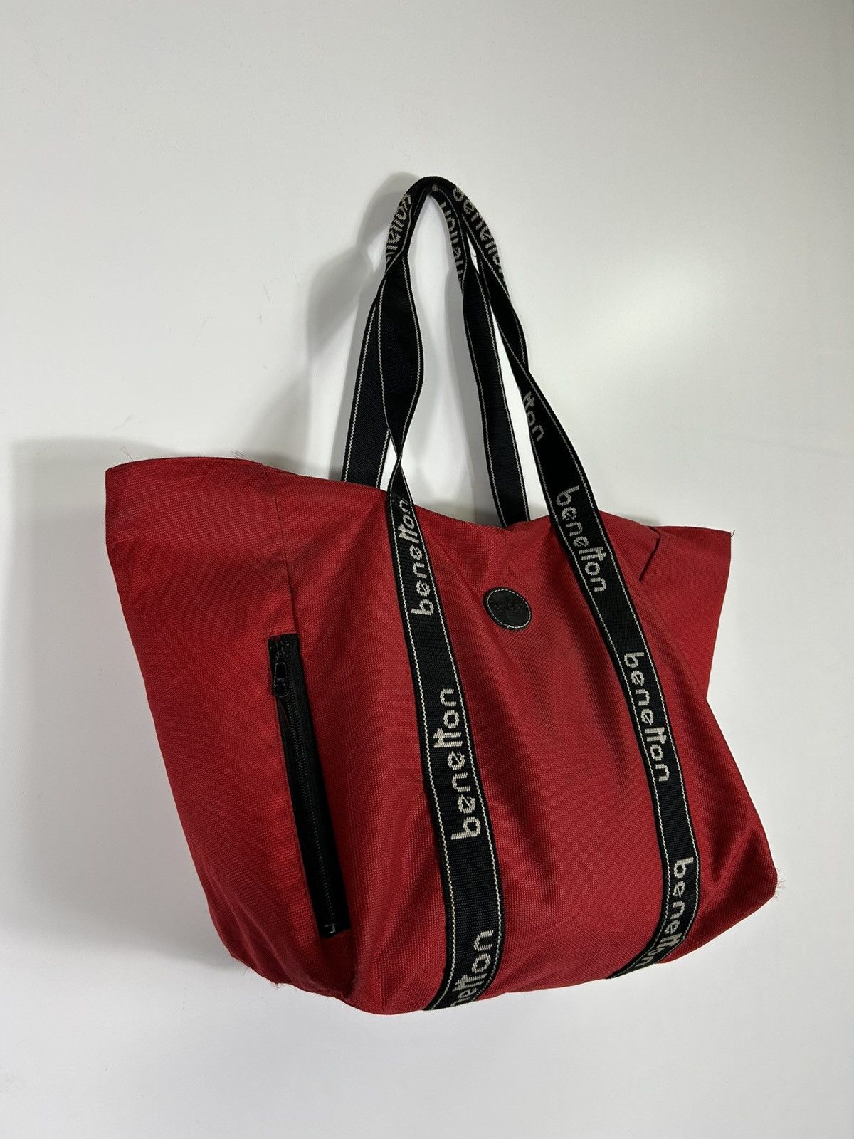 Benetton ⚡️Vintage Benetton Nylon Shoulder Bag Size ONE SIZE - 2 Thumbnail