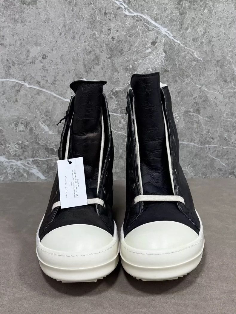 Rick Owens rick owens Sheepskin and Fleece Large Converse Cotton Shoe Size US 10 / EU 43 - 2 Thumbnail