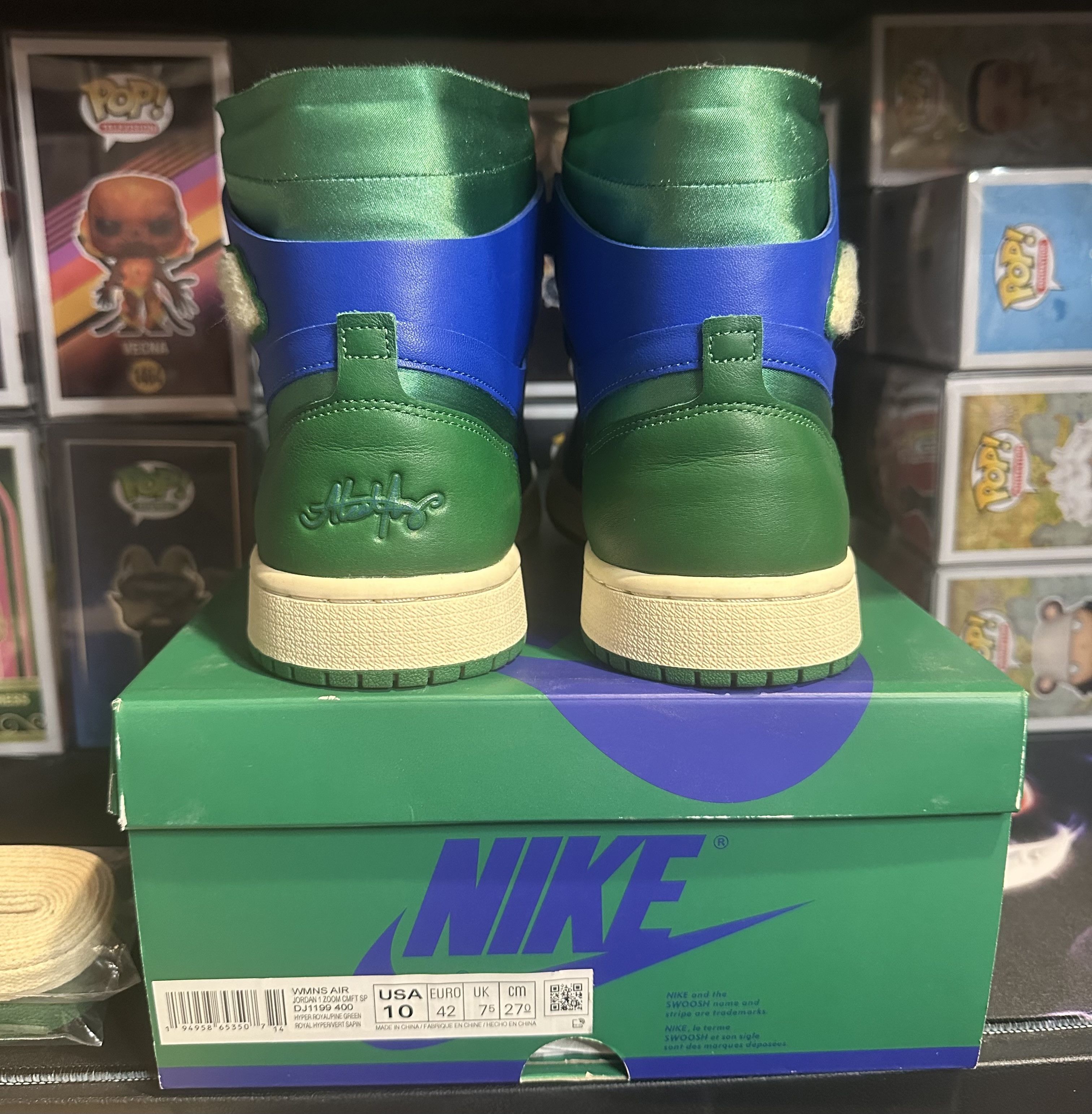 Jordan Brand Air Jordan 1 High Zoom Air CMFT 'Aleali May Califia' Size US 8.5 / EU 41-42 - 5 Thumbnail