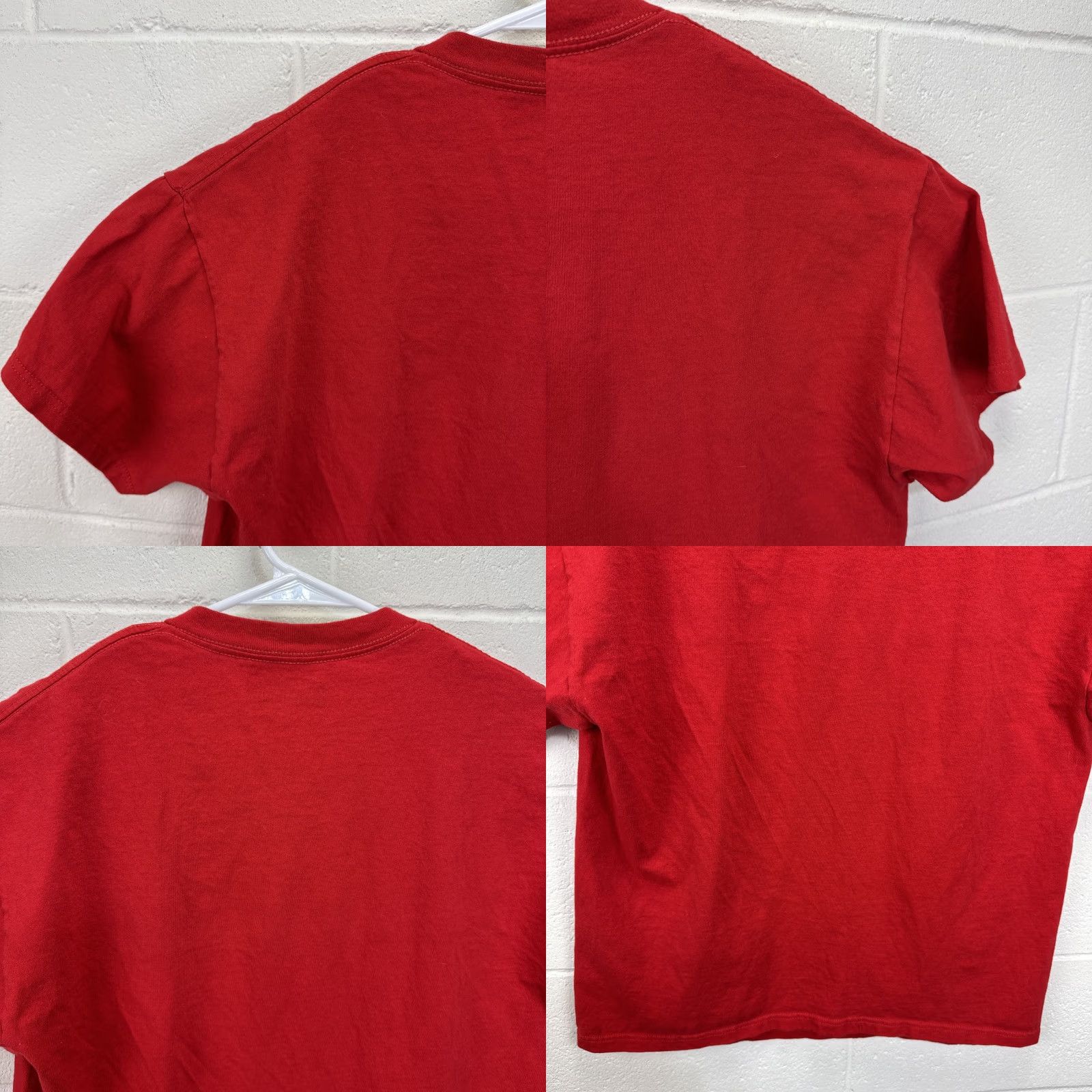 Vintage VINTAGE MMA Elite T Shirt Large Red Cotton Graphic Print Skull Cross Grunge Gothic 90s Y2K Men Mens Size US L / EU 52-54 / 3 - 9 Thumbnail