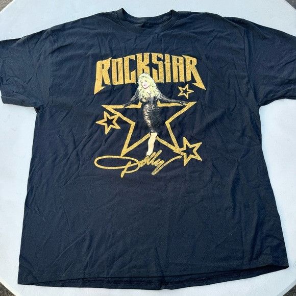 Band Tees NEW DOLLY ROCKSTAR BLACK T-SHIRT SZ SMALL S Size US S / EU 44-46 / 1 - 1 Thumbnail
