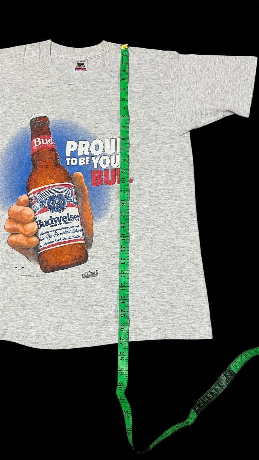 Budweiser Vintage Budweiser Proud to Be Your Bud Tee Size US M / EU 48-50 / 2 - 8 Thumbnail