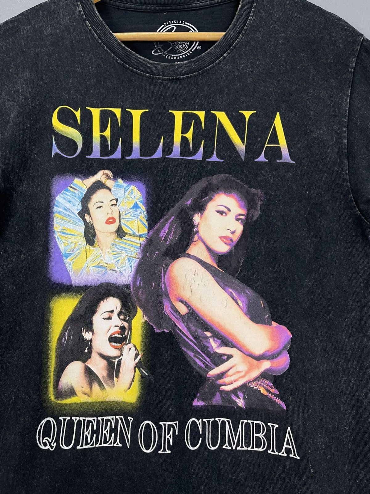 Band Tees Vintage Selena Queen Of Cumbia T-Shirt Size US M / EU 48-50 / 2 - 6 Thumbnail