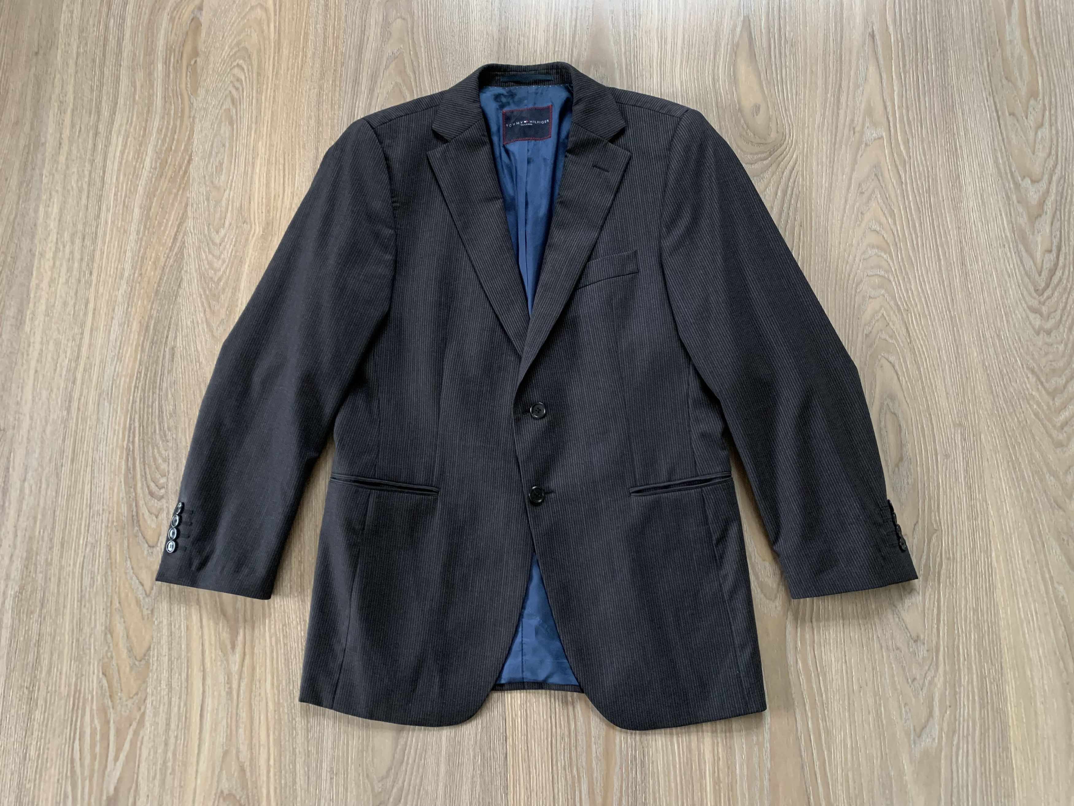 Designer × Tommy Hilfiger Tommy Hilfiger Tailored Kevin Brooks Classic Blazer Size 46L - 2 Thumbnail