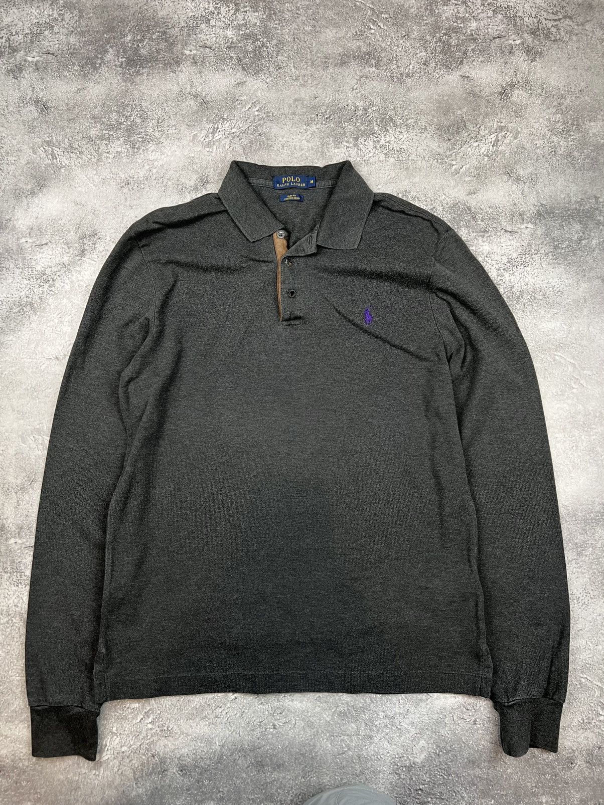 Polo Ralph Lauren Polo Ralph Lauren Grey Polo Shirt Sweater Size US M / EU 48-50 / 2 - 1 Thumbnail