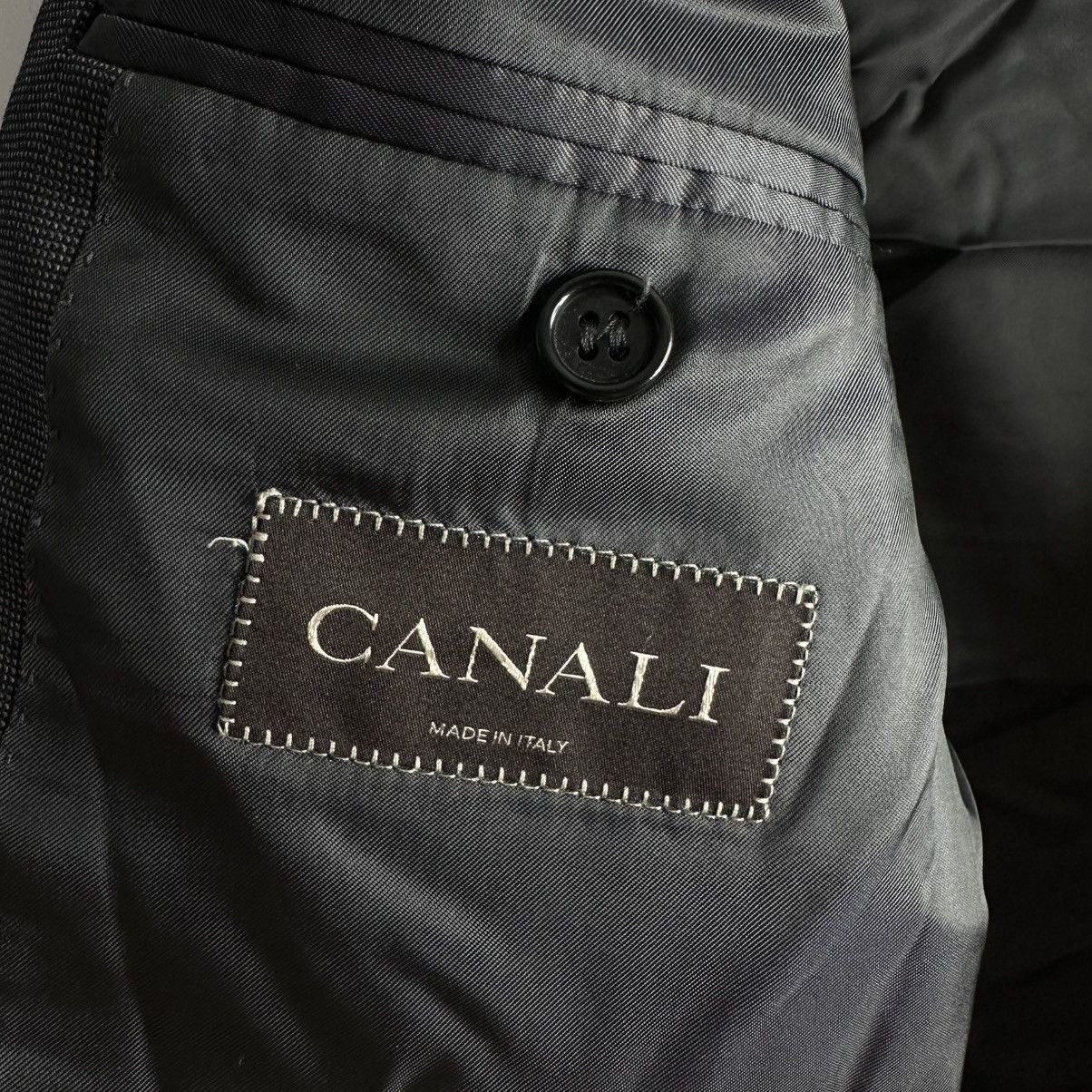 Canali Canali Wool Made in Italy Jacket Size 50R - 5 Thumbnail