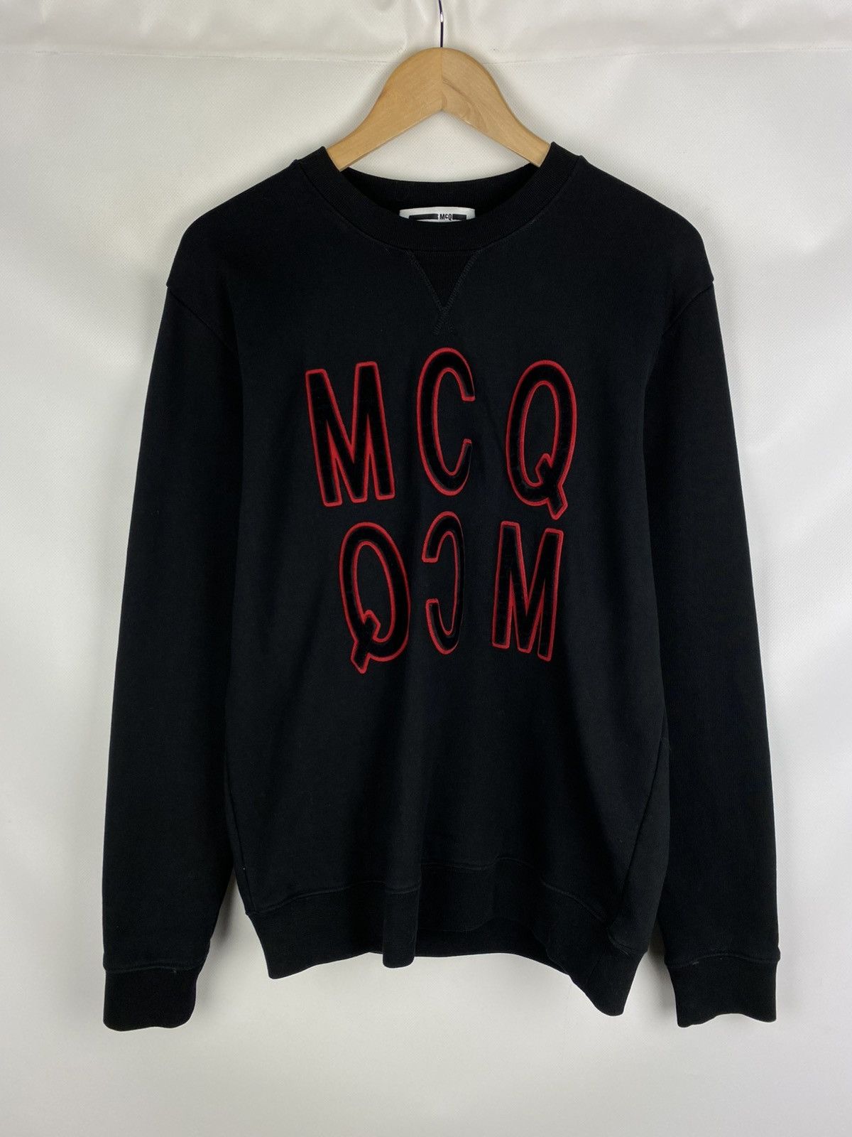 MCQ Alexander McQueen men’s big logo sweatshirt pullover
