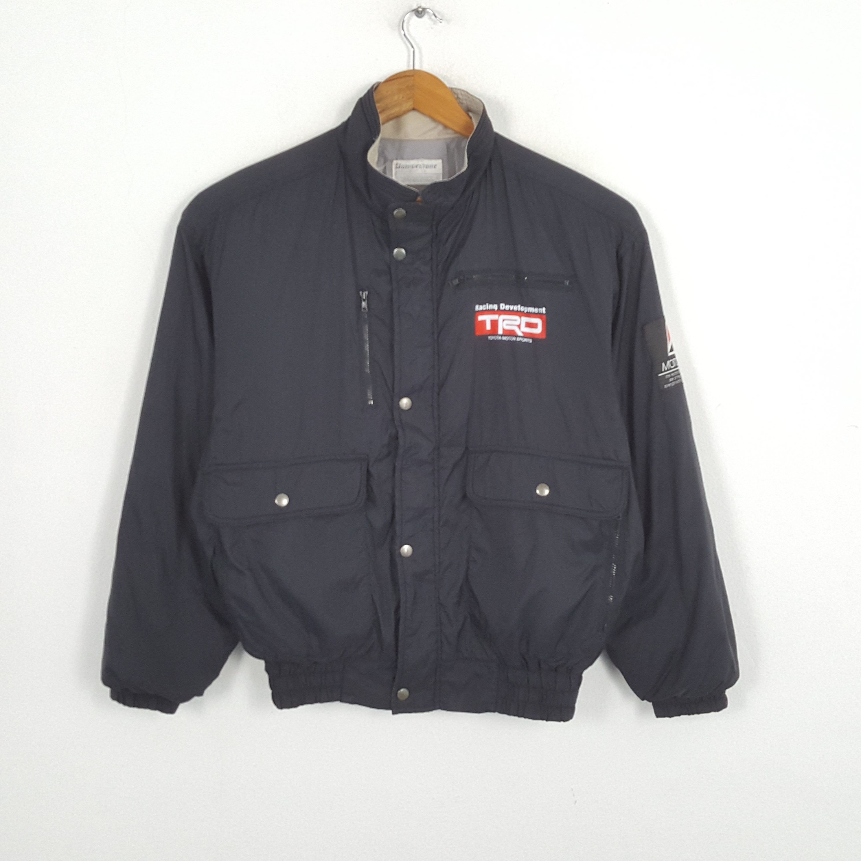Japanese Brand × Vintage Vintage BRIDGESTONE TRD TOYOTA MOTORSPORTS Japanese Jacket Size US XL / EU 56 / 4 - 3 Thumbnail